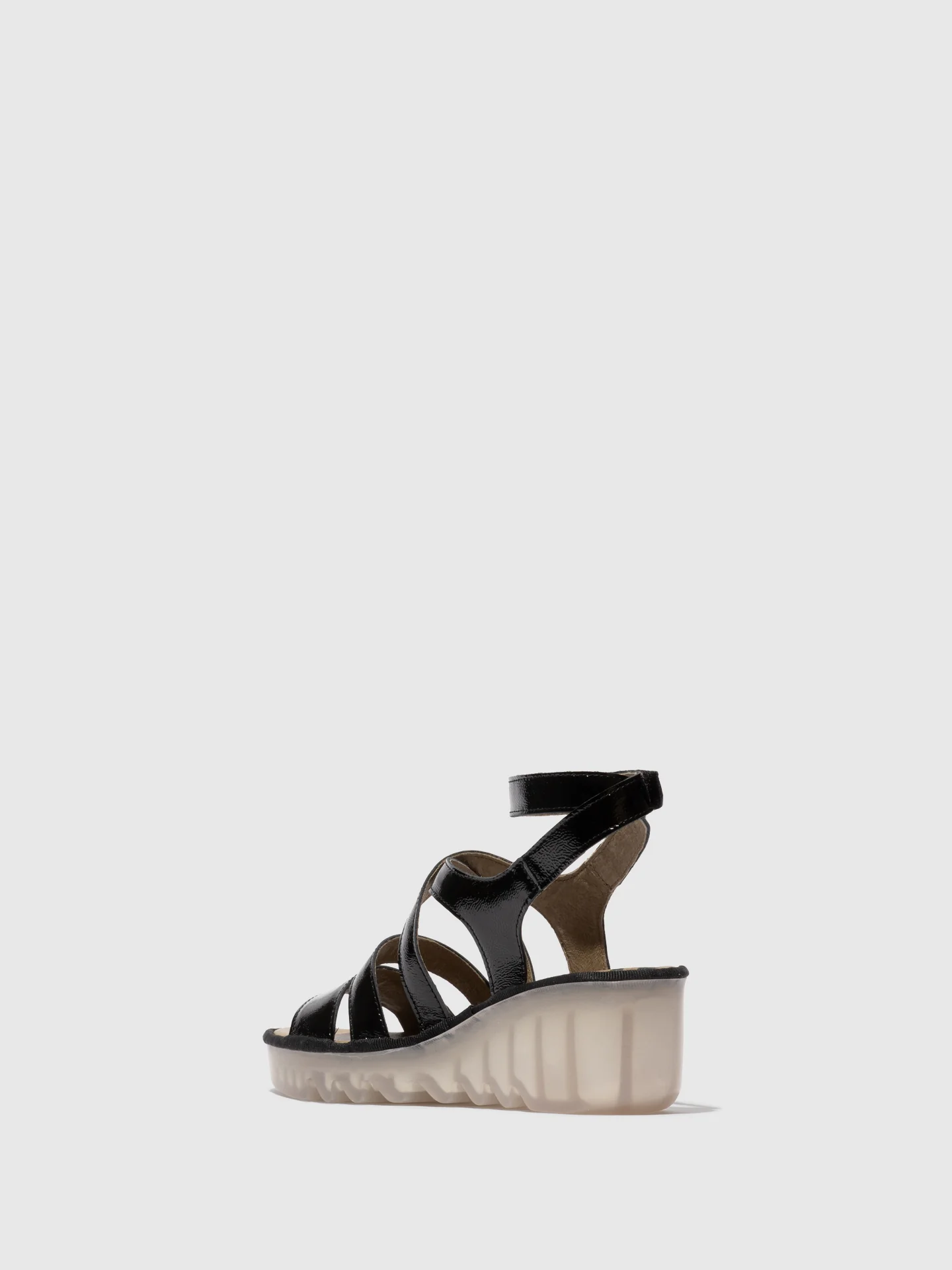 Strappy Sandals BAFY485FLY NAPPALAK BLACK - Image 3