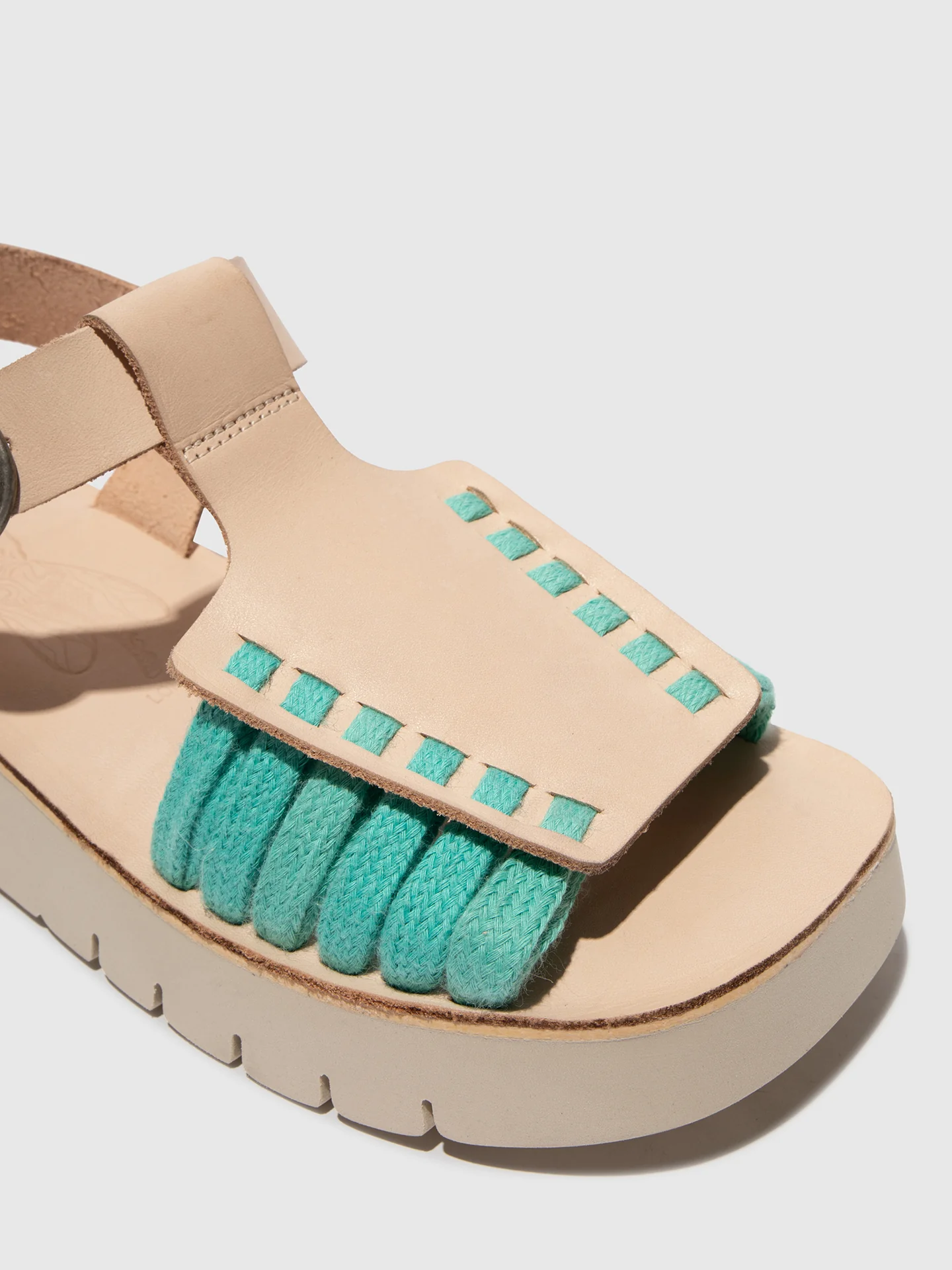 Buckle Sandals SARF251FLY NATURAL - Image 4