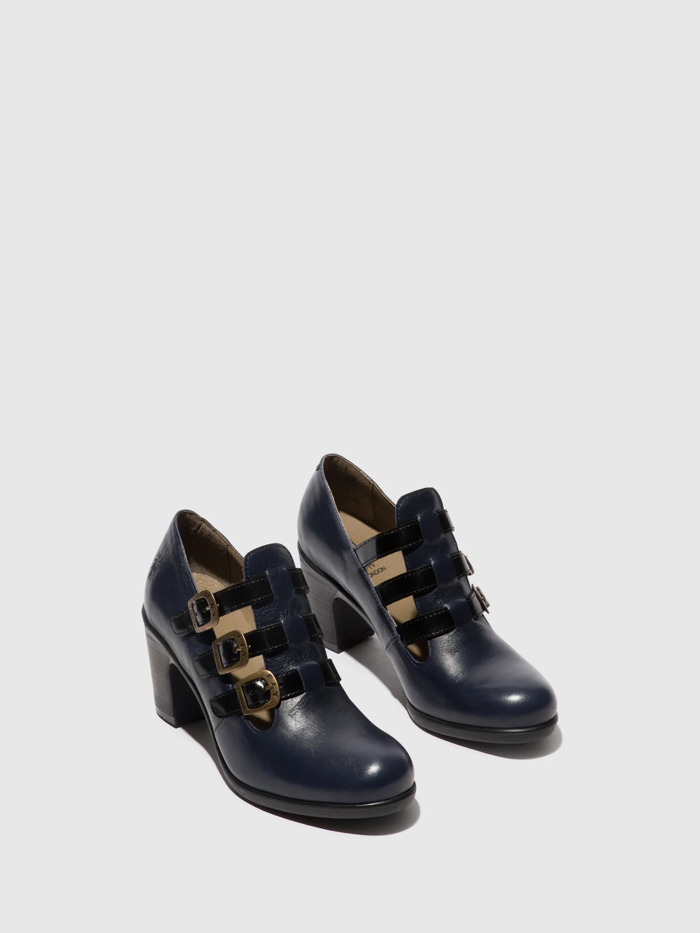Buckle Shoes KACY011FLY NAVY/BLACK - Image 2