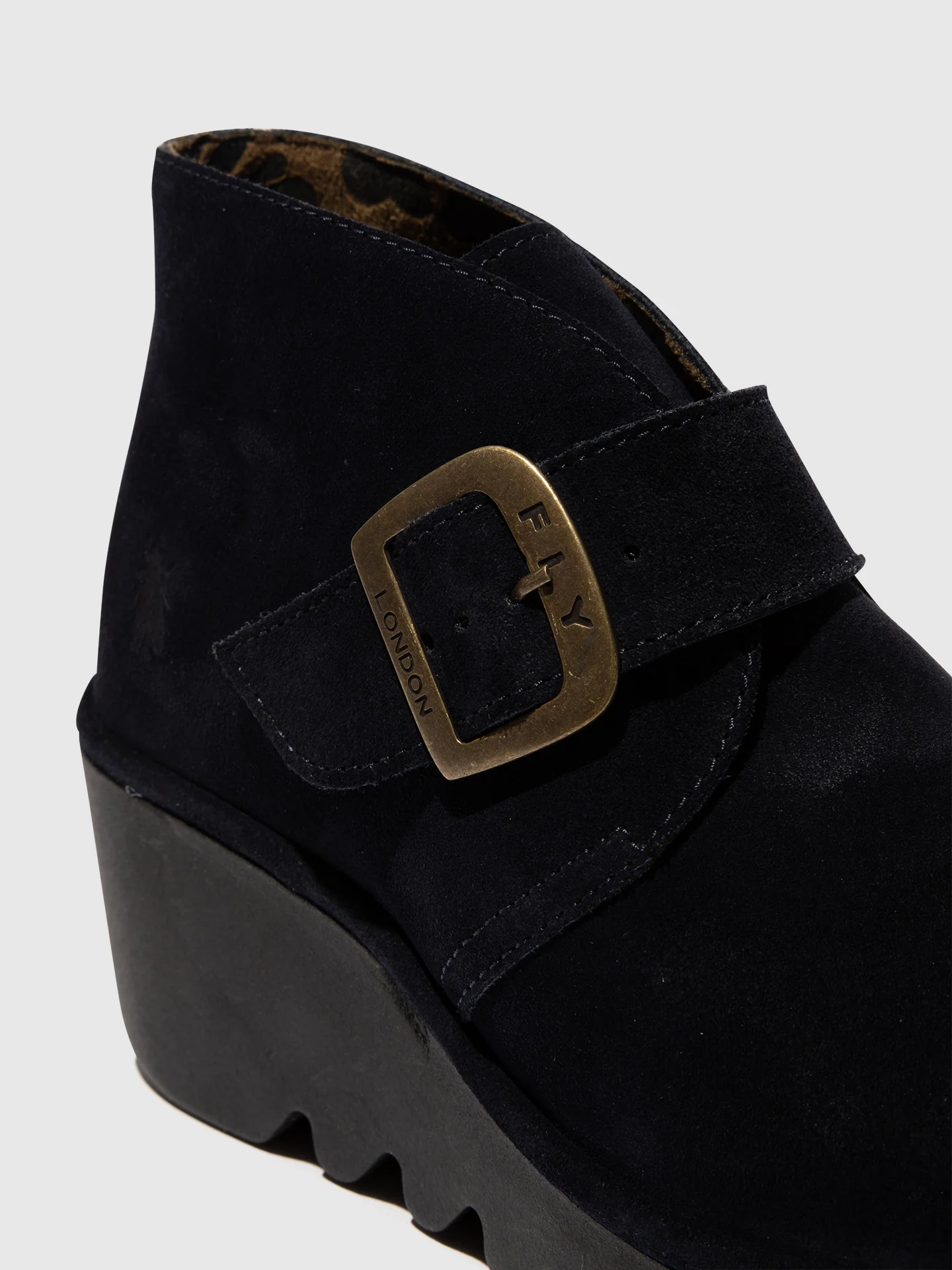 Buckle Ankle Boots BIRT397FLY NAVY - Image 4