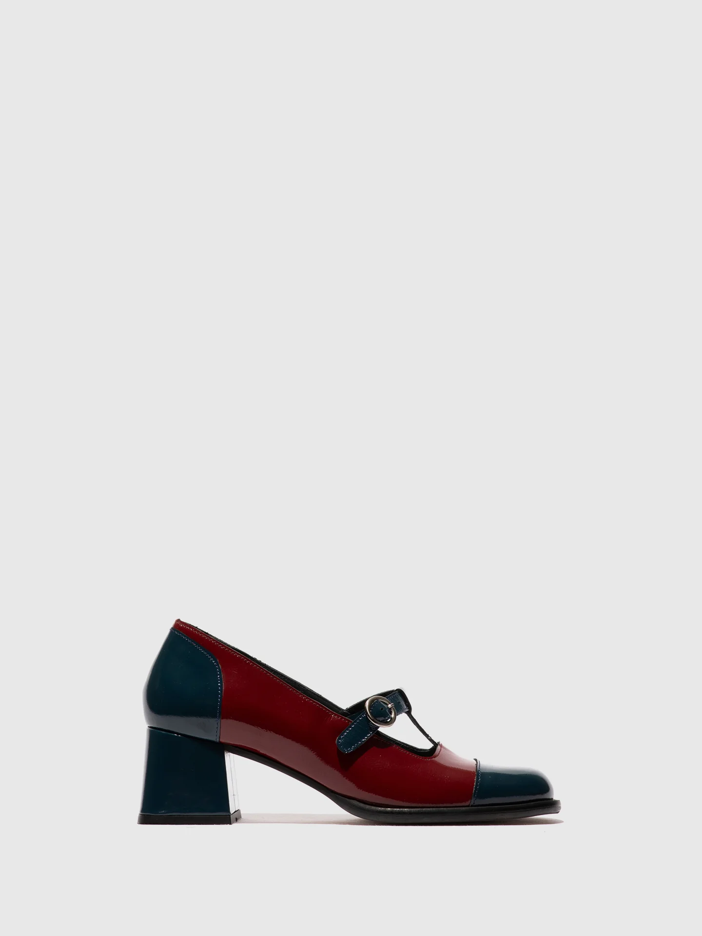 Buckle Shoes SOLF341FLY NAVY/INT.RUST
