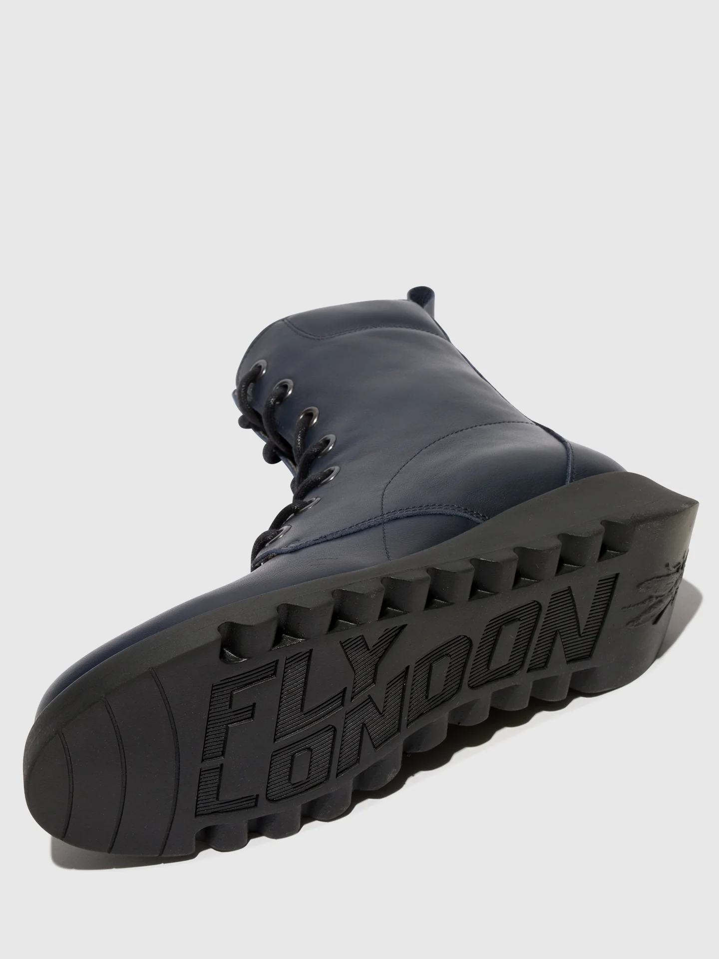 Lace-up Ankle Boots SILF015FLY NAVY - Image 4