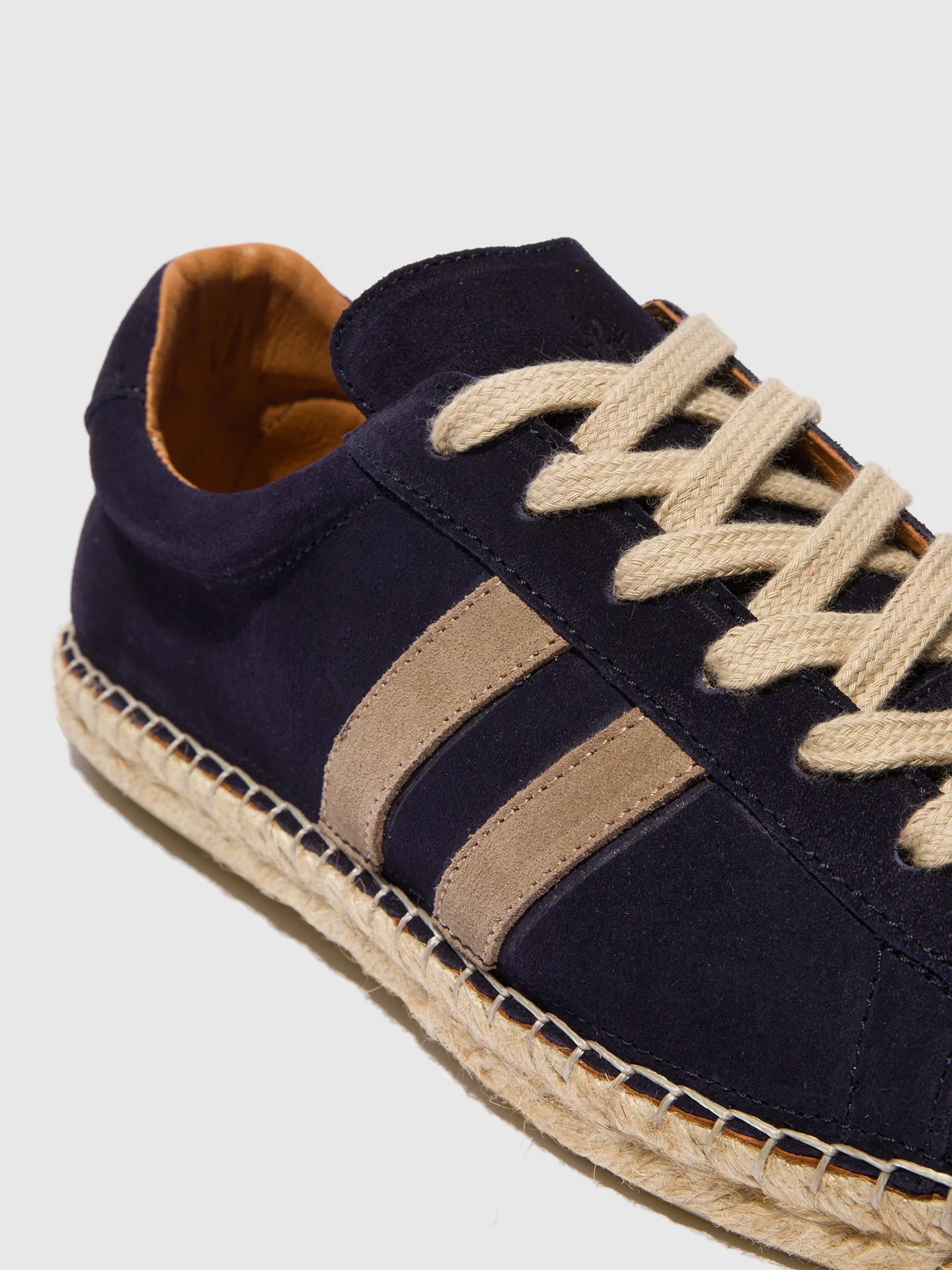 Lace-up Espadrilles SCAW530FLY NAVY/SAND - Image 4