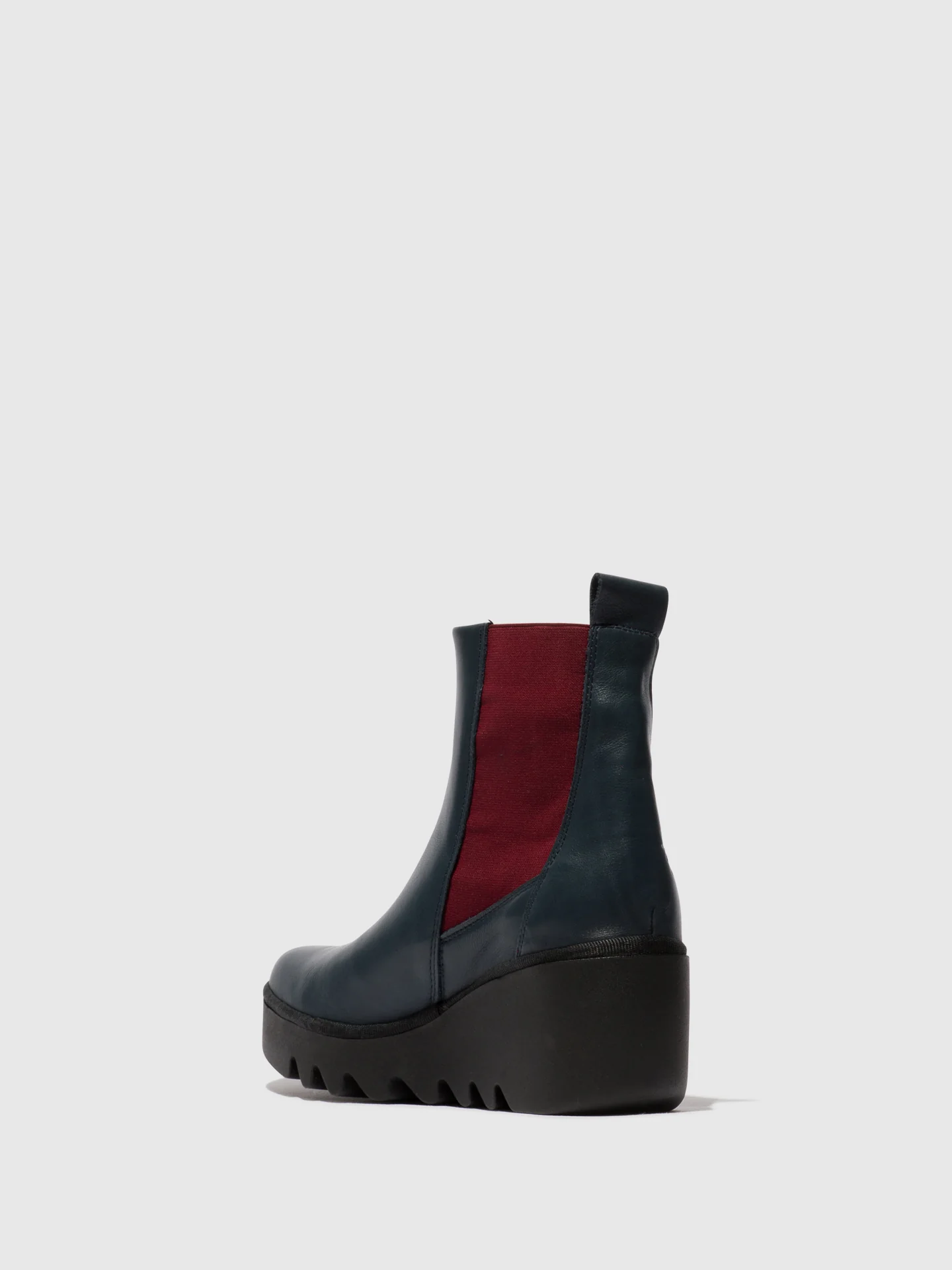 Chelsea Ankle Boots BAGU233FLY NAVY (WINE ELASTIC) - Image 3