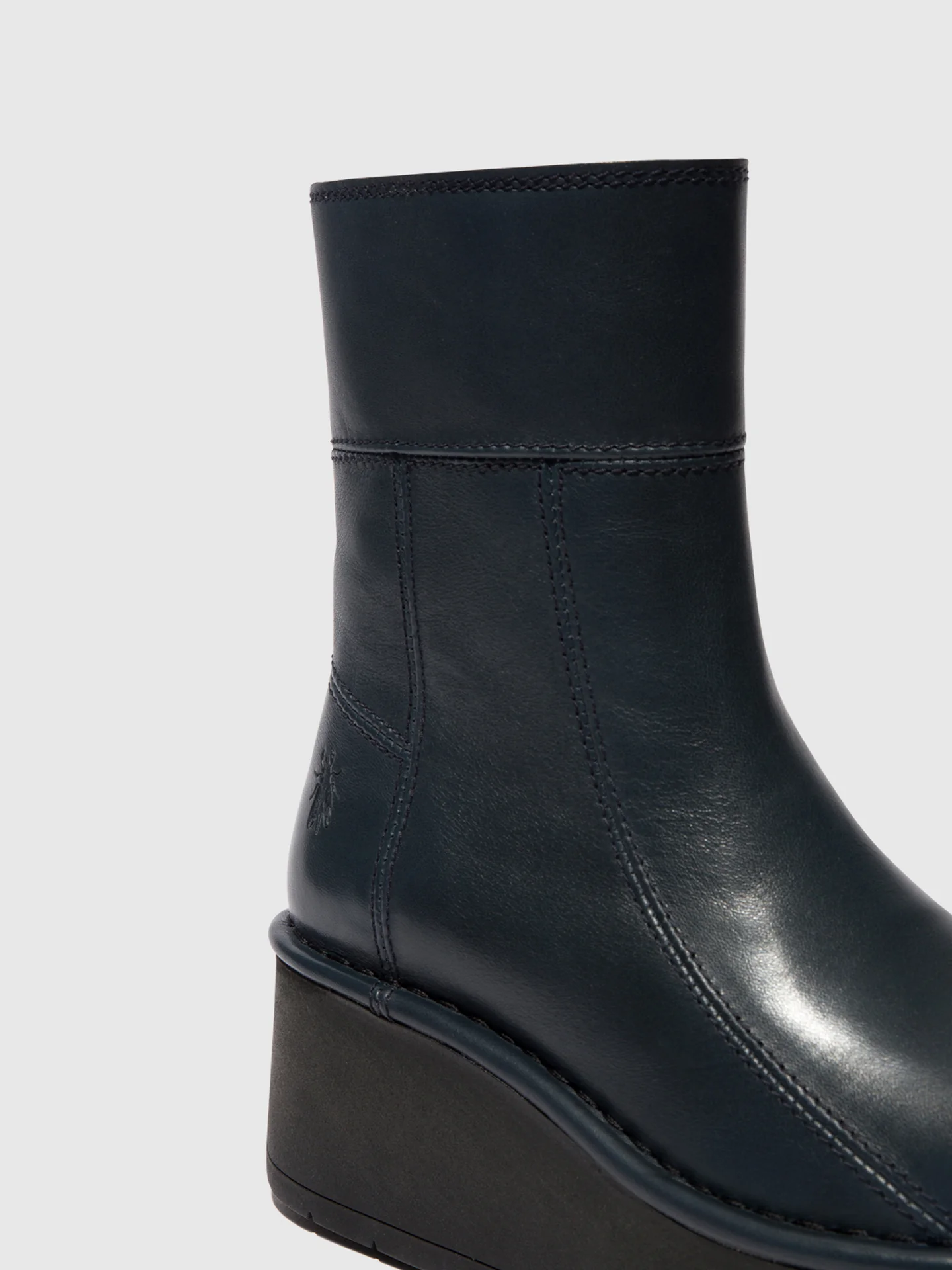 Zip Up Ankle Boots HANN248FLY NAVY - Image 4