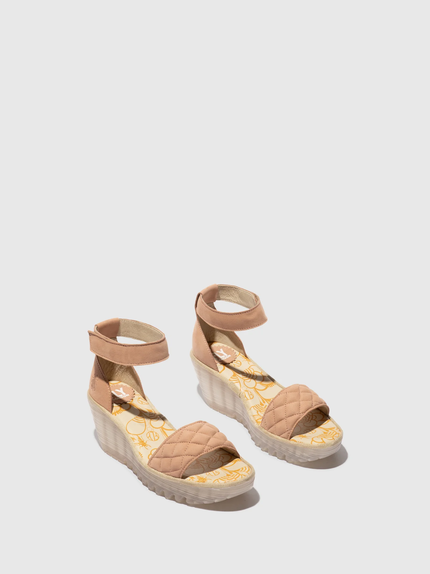 Ankle Strap Sandals YARU471FLY NUDE PINK/NUDE PINK - Image 2