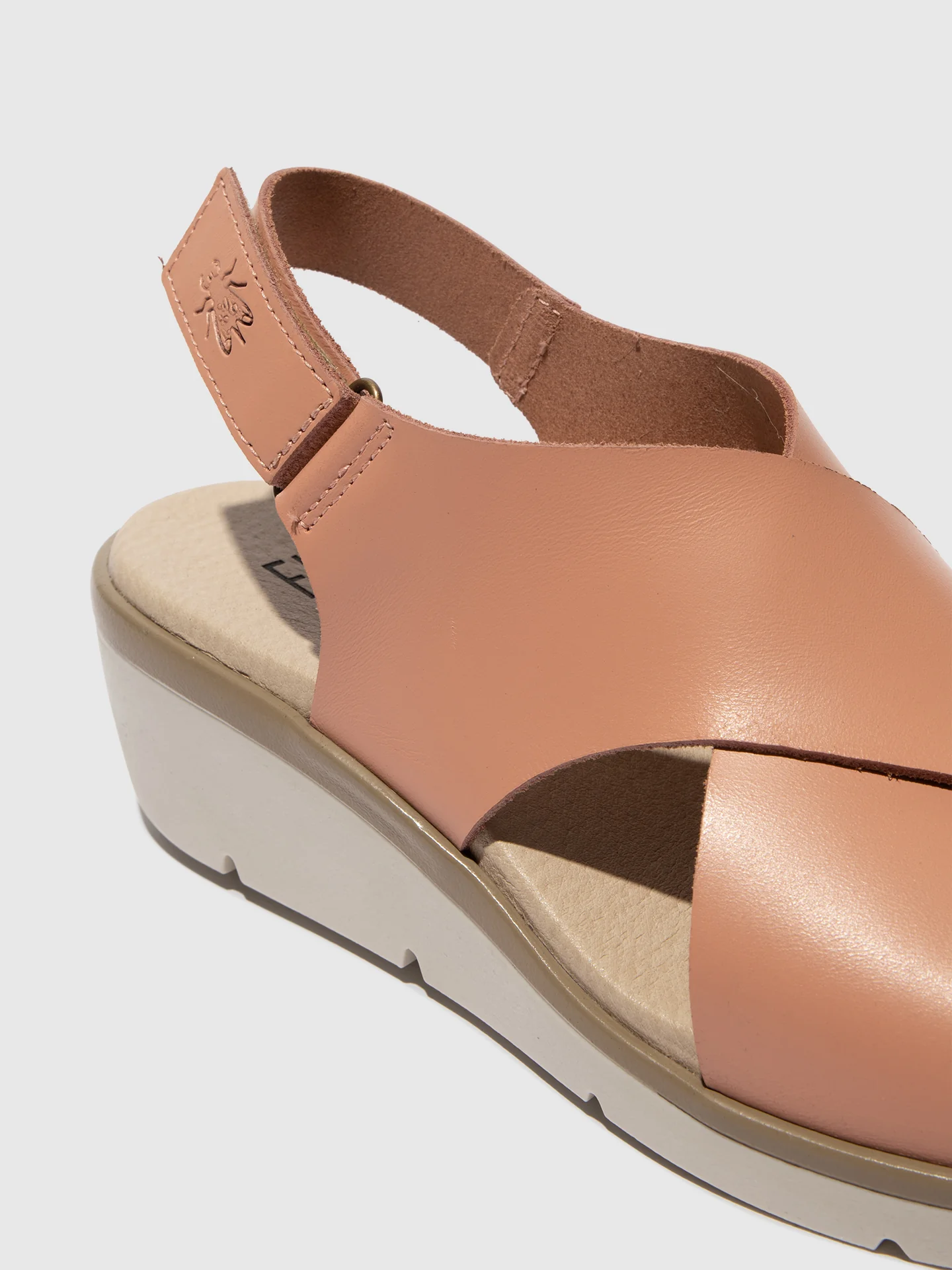 Sling-Back Sandals NABI058FLY NUDE PINK - Image 4