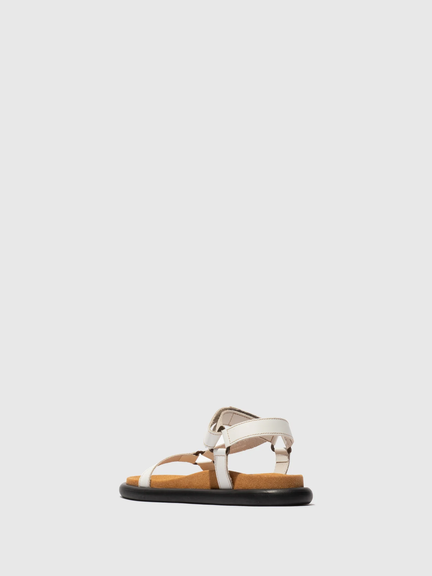 T-Strap Sandals POCH069FLY OFF-WHITE - Image 3