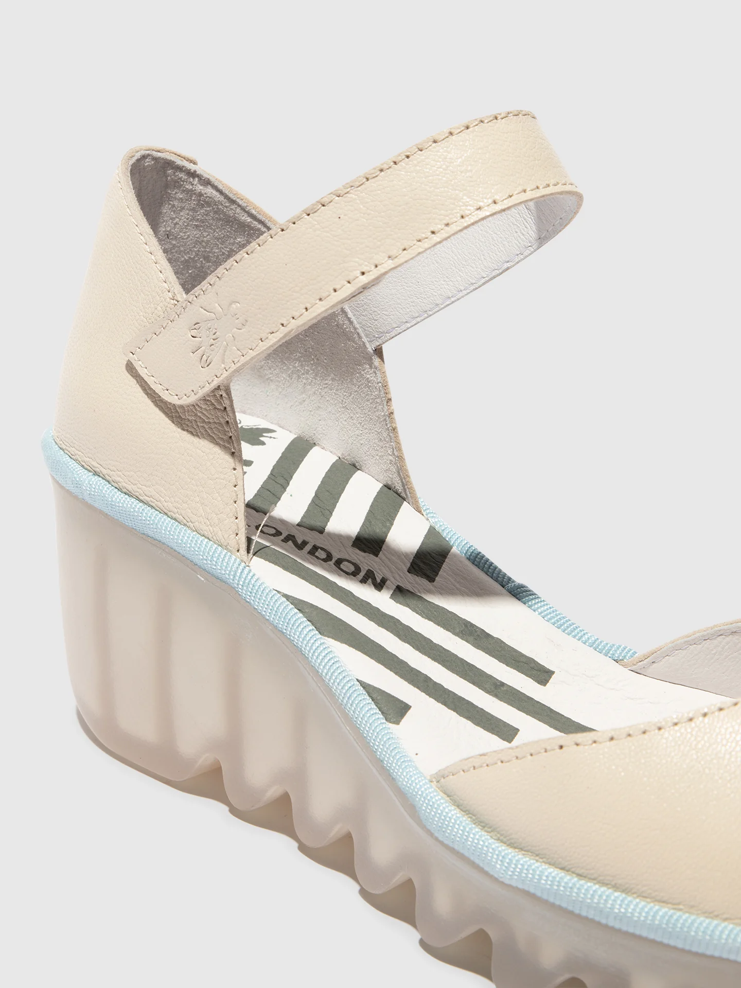 Ankle Strap Sandals BISO305FLY OFFWHITE - Image 4