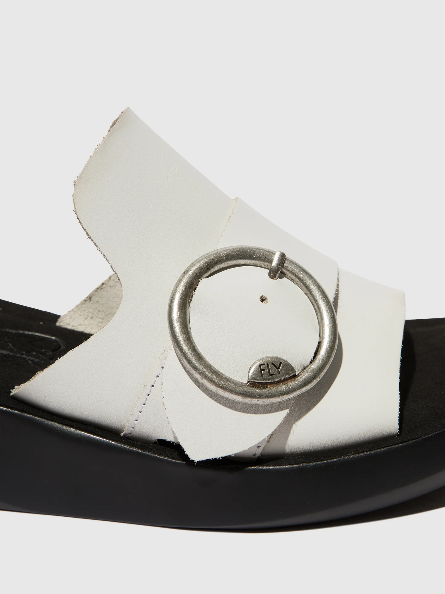 Buckle Mules BEYD925FLY OFFWHITE - Image 4