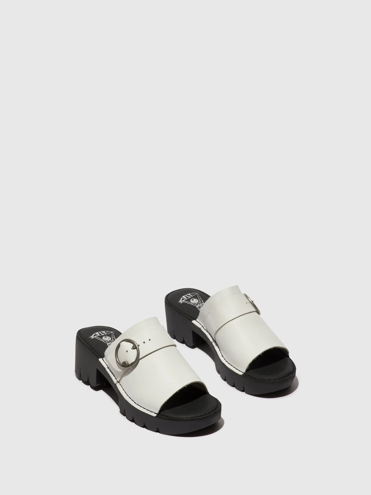 Buckle Mules EPLE519FLY OFFWHITE - Image 2