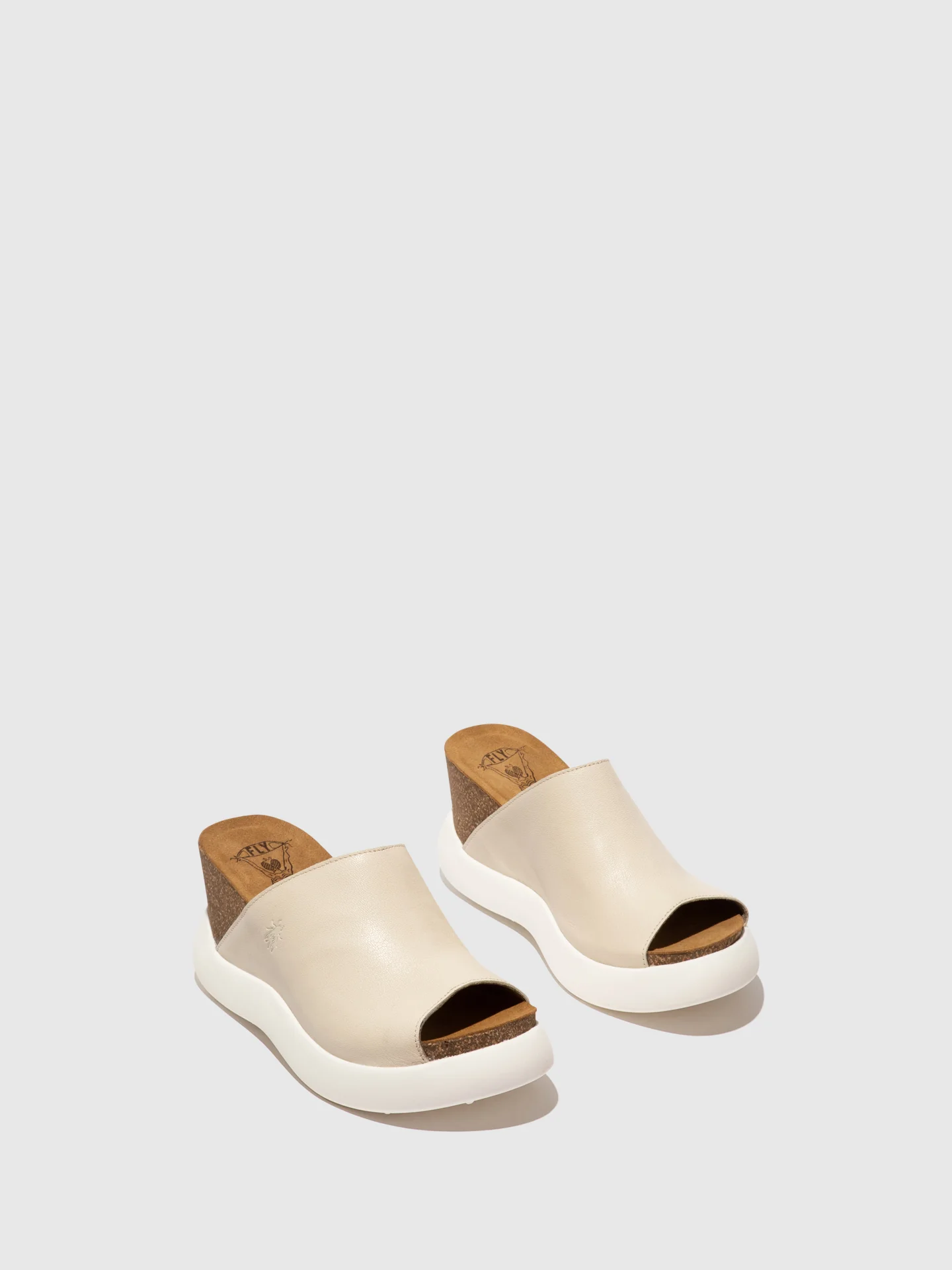Slip-on Mules GINO966FLY OFFWHITE - Image 2