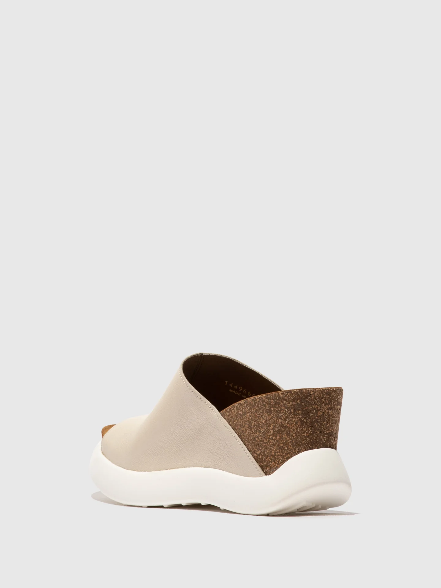 Slip-on Mules GINO966FLY OFFWHITE - Image 3