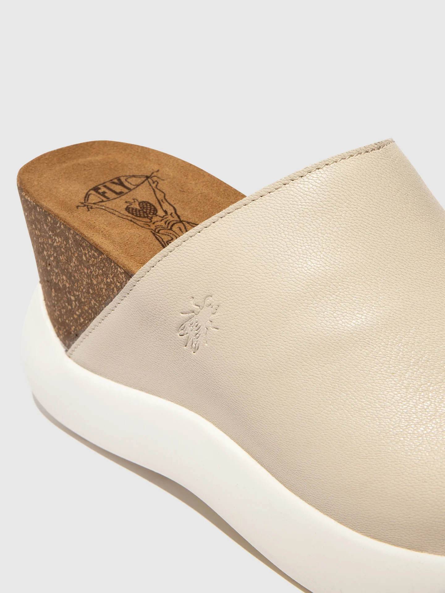 Slip-on Mules GINO966FLY OFFWHITE - Image 4
