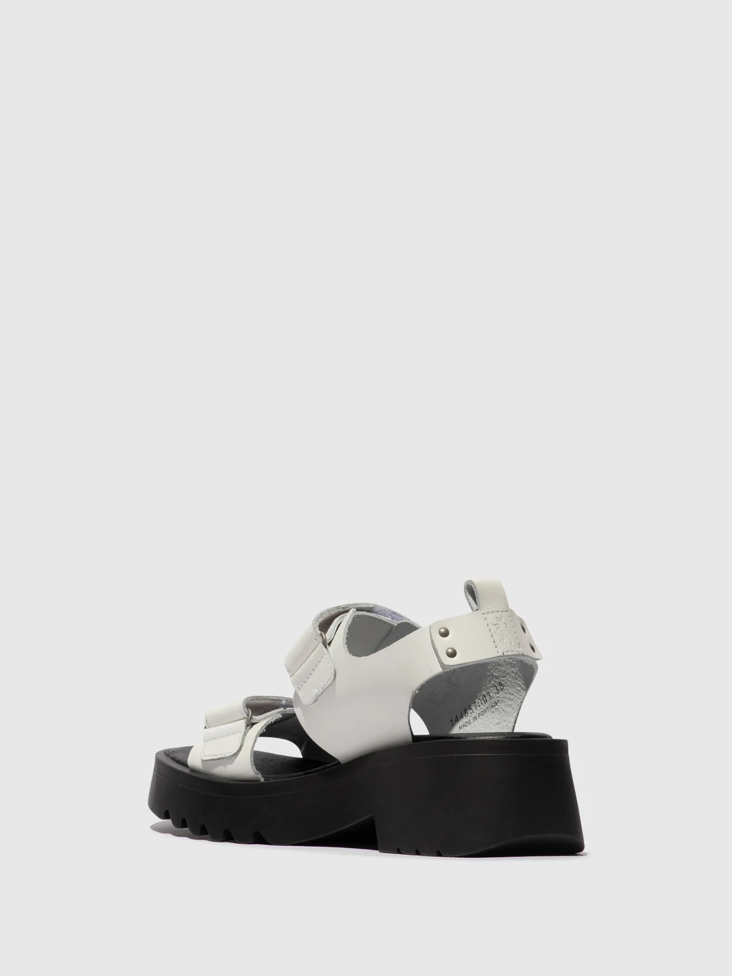 Velcro Sandals MEKA857FLY OFFWHITE - Image 3