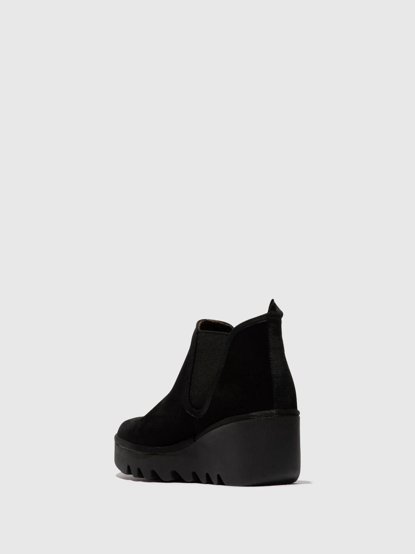 Chelsea Ankle Boots BYNE349FLY OIL SUEDE BLACK - Image 3