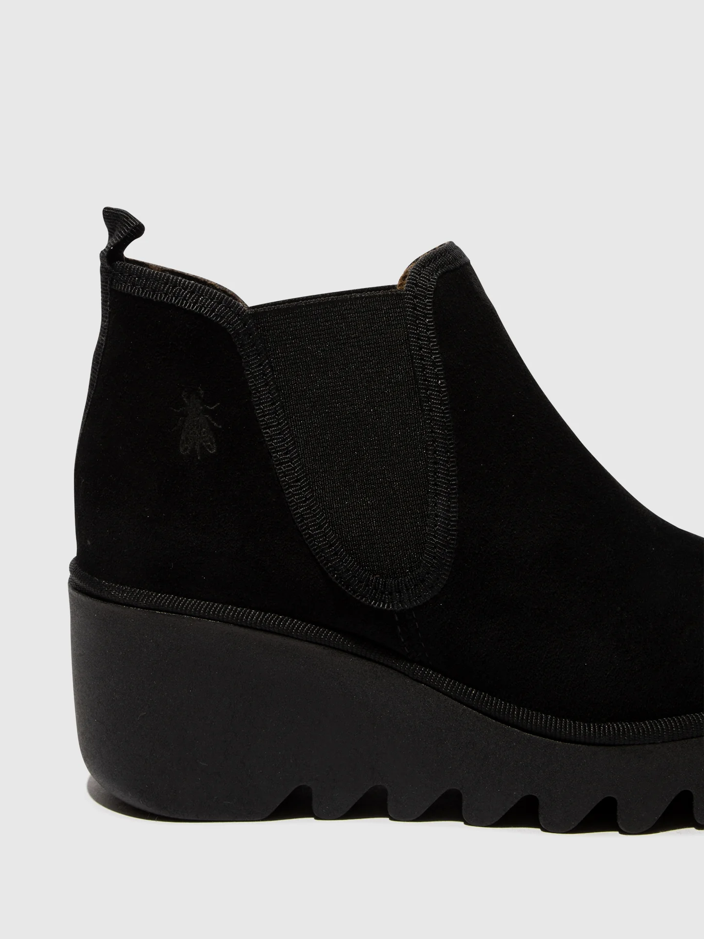 Chelsea Ankle Boots BYNE349FLY OIL SUEDE BLACK - Image 4