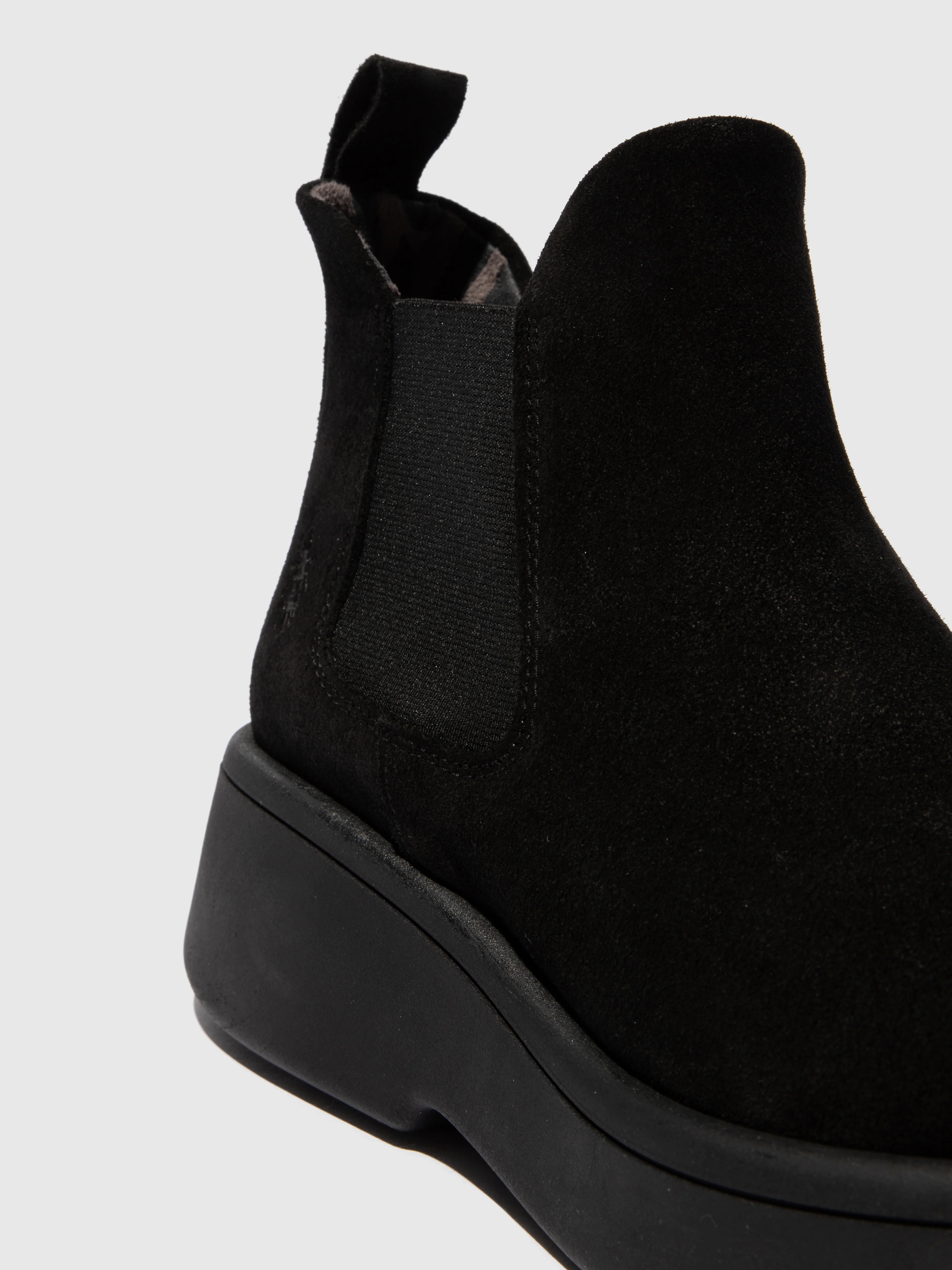 Chelsea Ankle Boots MULK159FLY OIL SUEDE BLACK - Image 4
