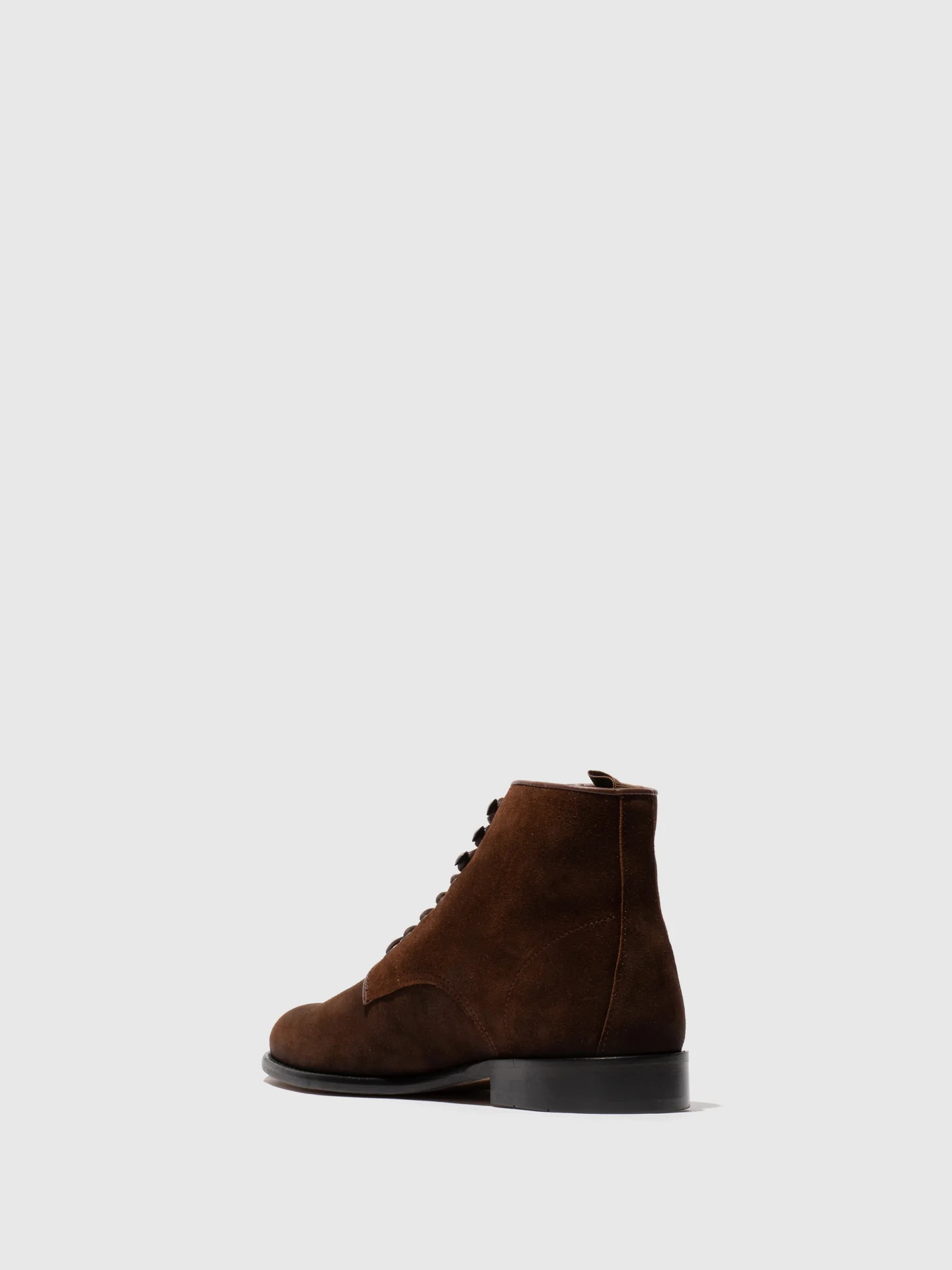Lace-up Ankle Boots WERN002FLY OIL SUEDE CAMEL - Image 3