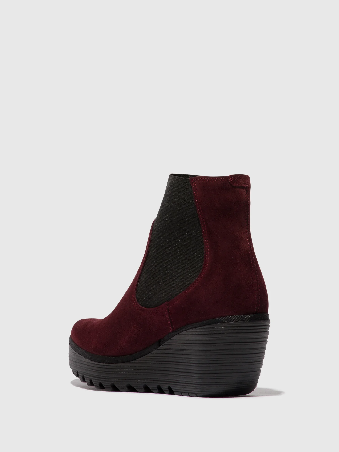 Chelsea Ankle Boots YADE398FLY OIL SUEDE WINE - Image 3