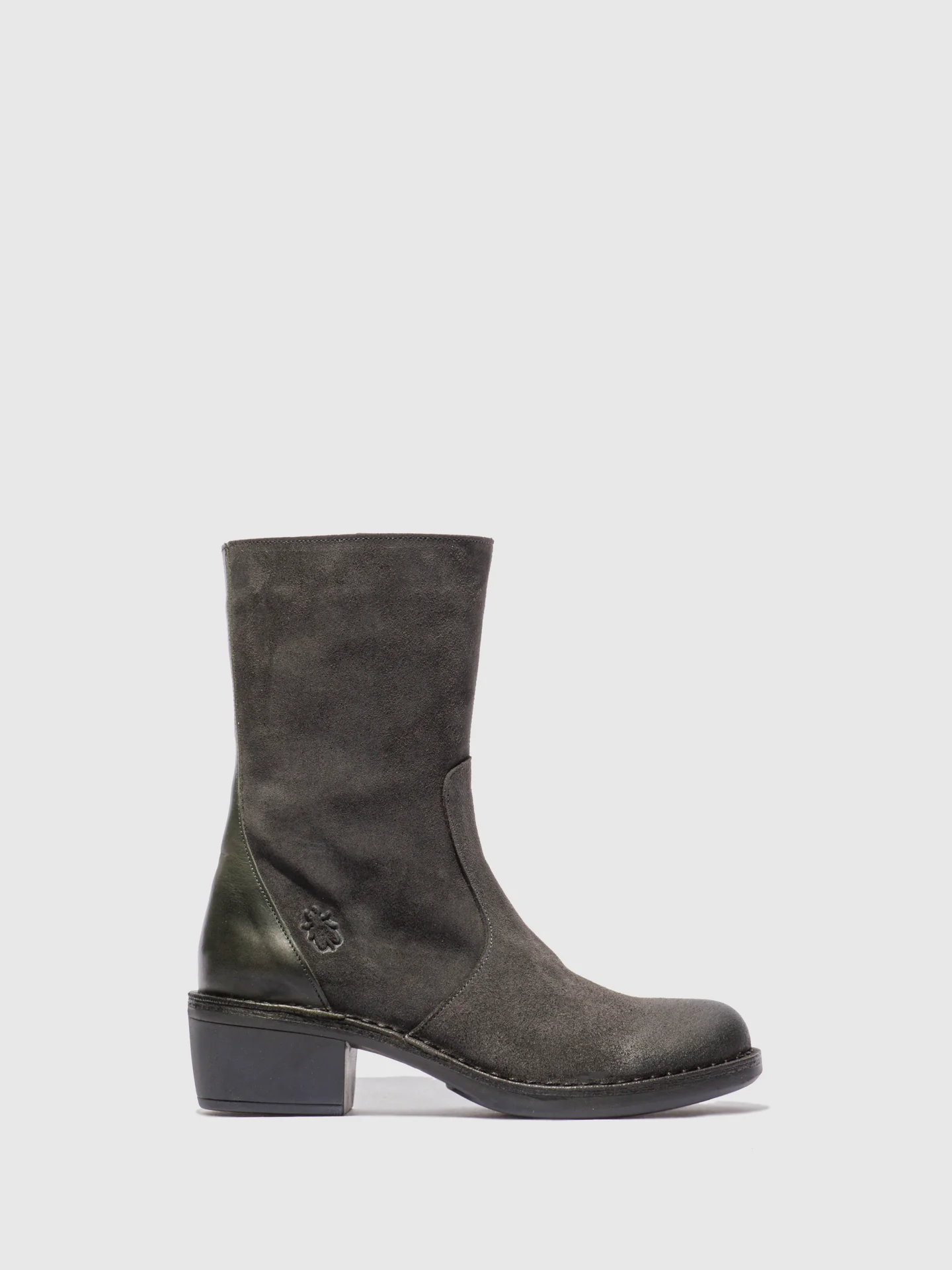 Zip Up Ankle Boots MANE073FLY OILSUEDE/RUG DIESEL
