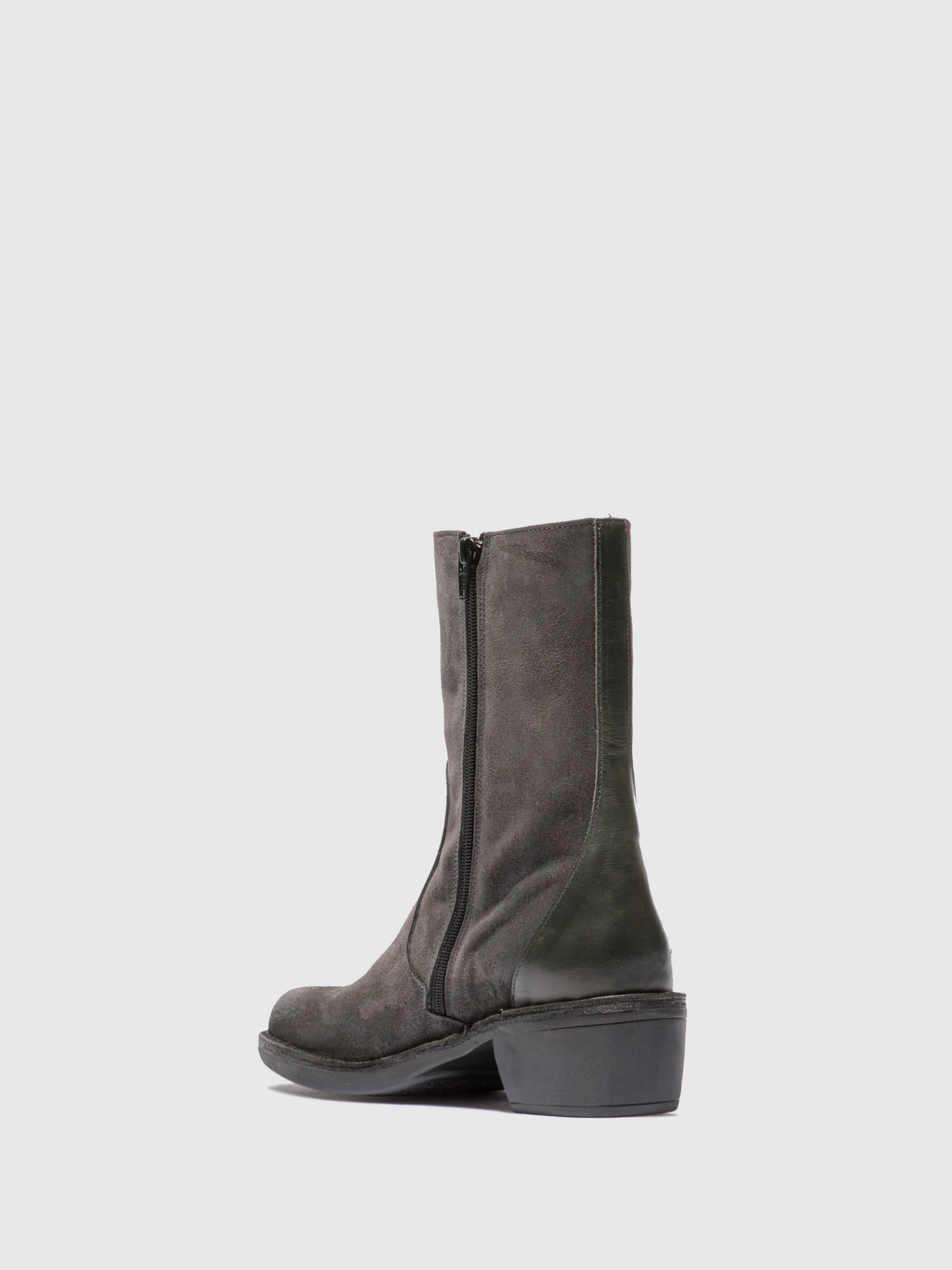Zip Up Ankle Boots MANE073FLY OILSUEDE/RUG DIESEL - Image 3