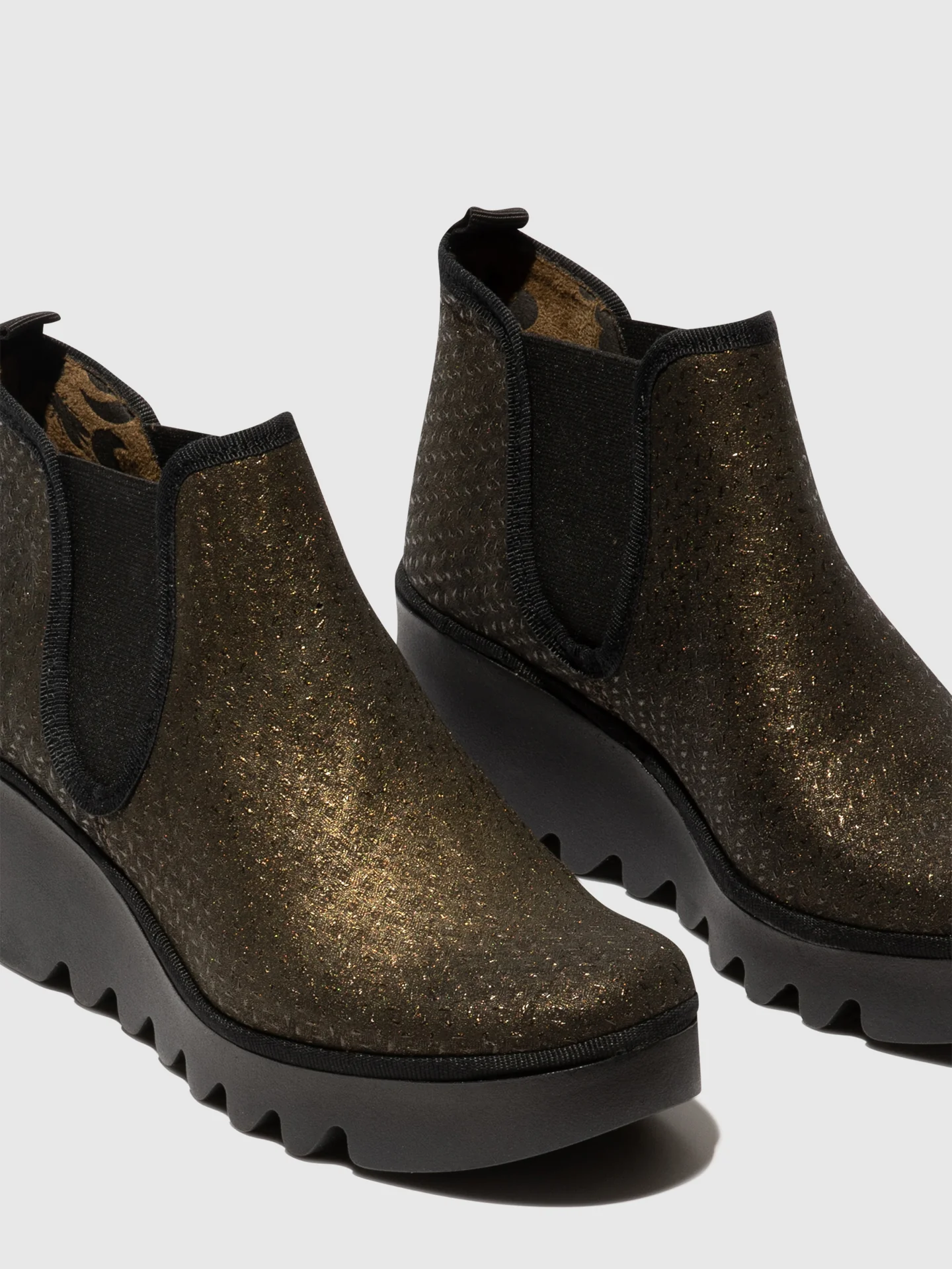 Chelsea Ankle Boots BYNE349FLY OLIVE SPIKES - Image 4