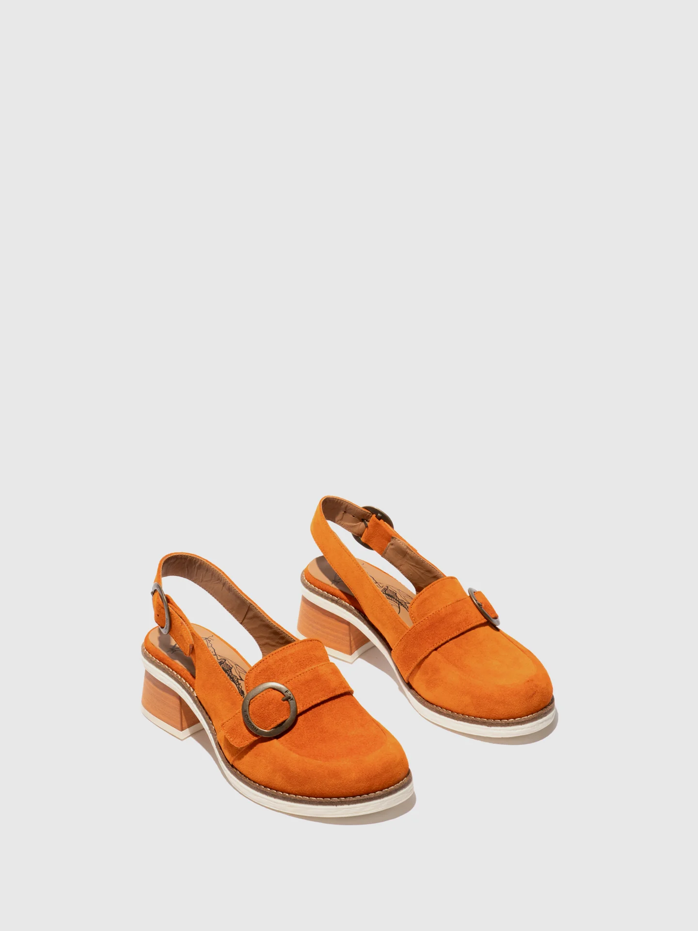 Buckle Shoes CUTH094FLY ORANGE - Image 2
