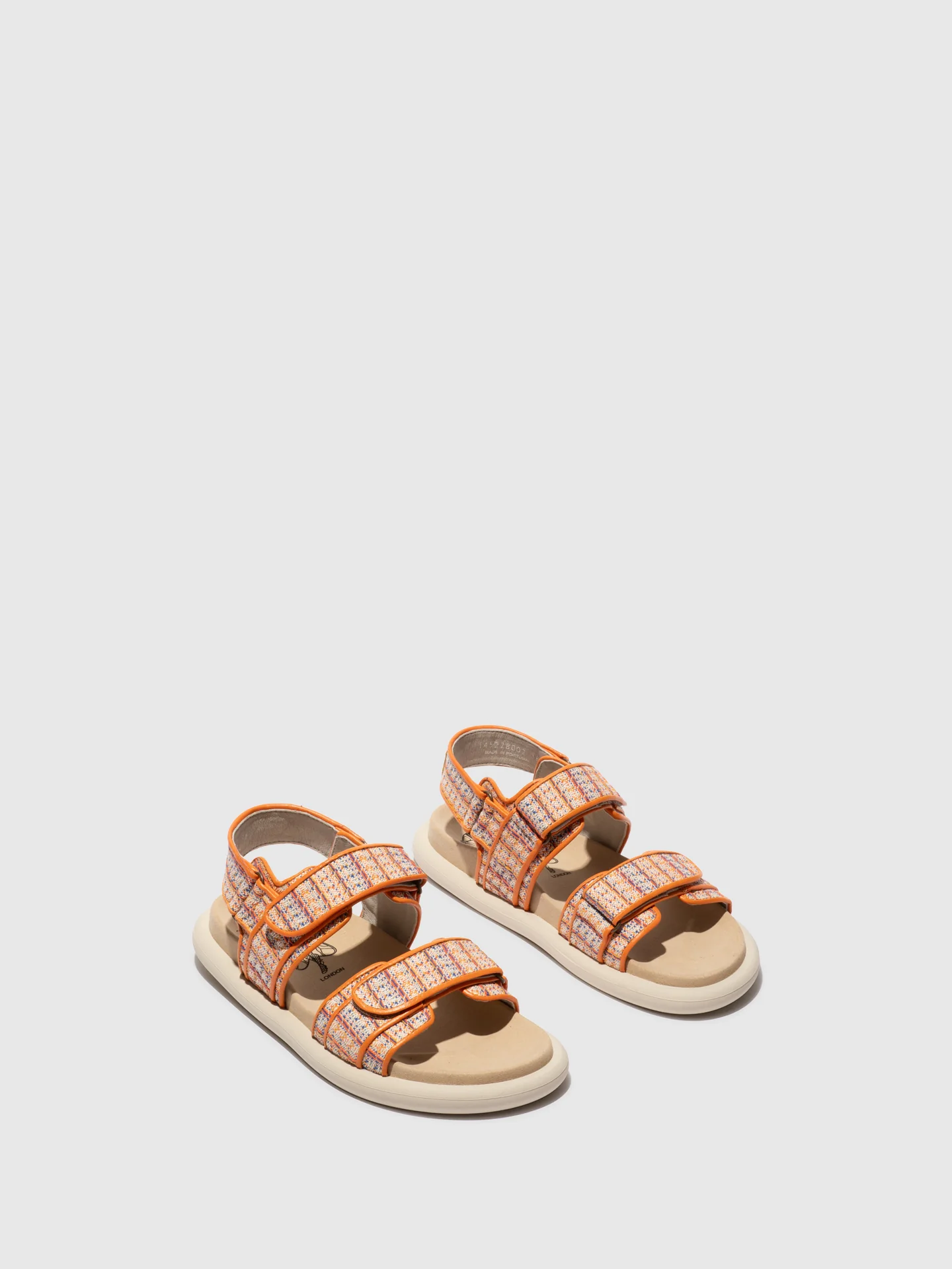 Sling-Back Sandals PAAV228FLY ORANGE/BUMBLEBEE - Image 2