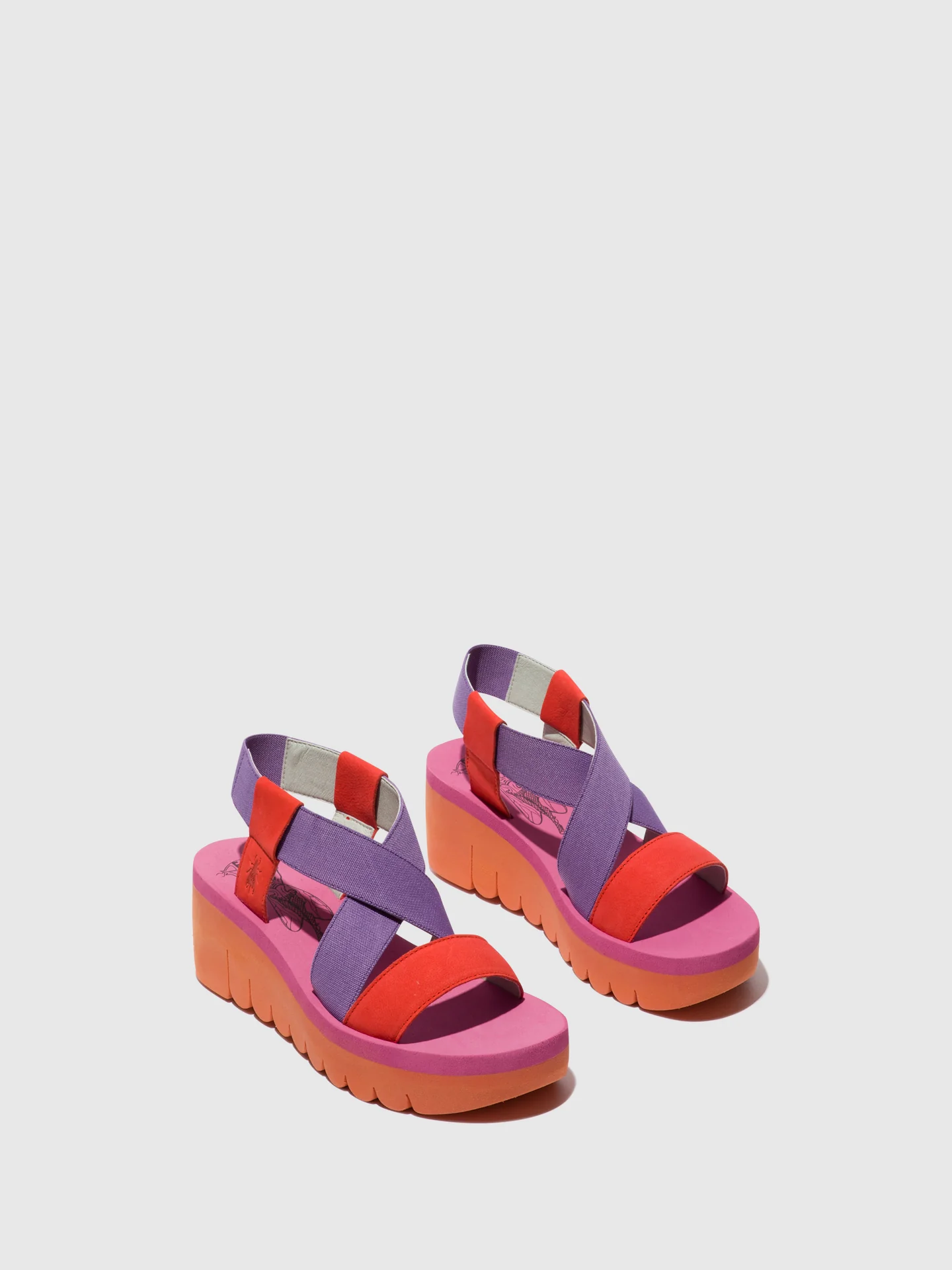 Sling-Back Sandals YABI922FLY ORANGE (VIOLA) - Image 2