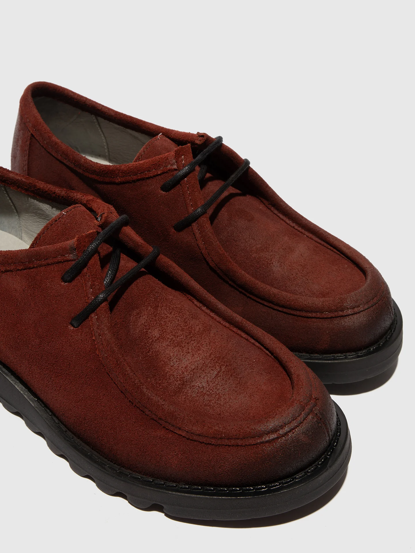 Lace-up Shoes SLUK134FLY OXBLOOD - Image 4