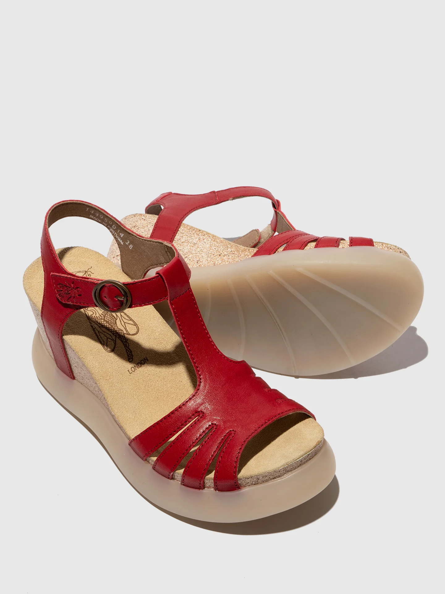 T-Strap Sandals GAIT959FLY CHERRY - Image 4