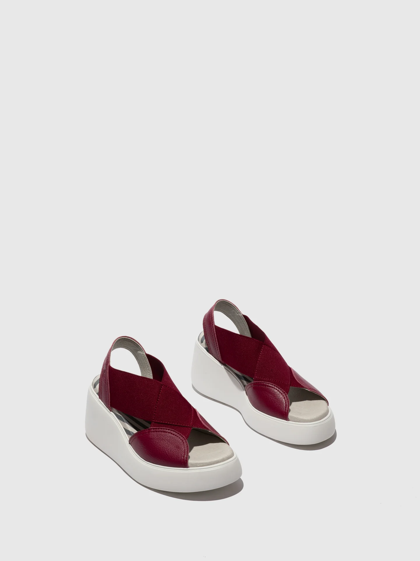 Elasticated Sandals DAIF216FLY BERRY - Image 2