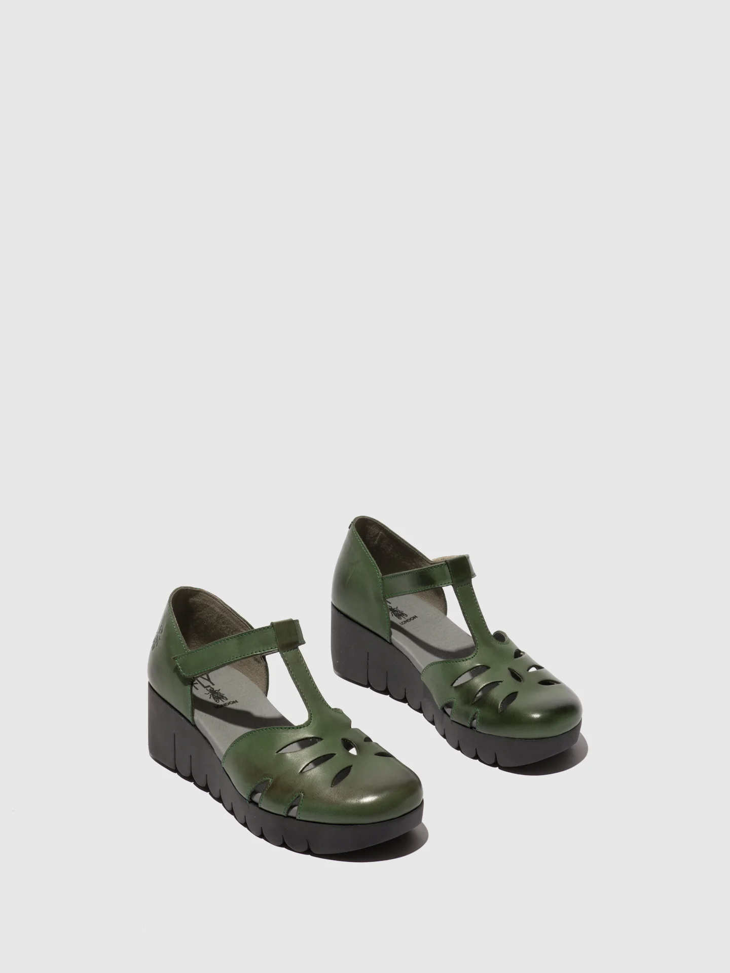 Velcro Shoes VELT224FLY GREEN - Image 2