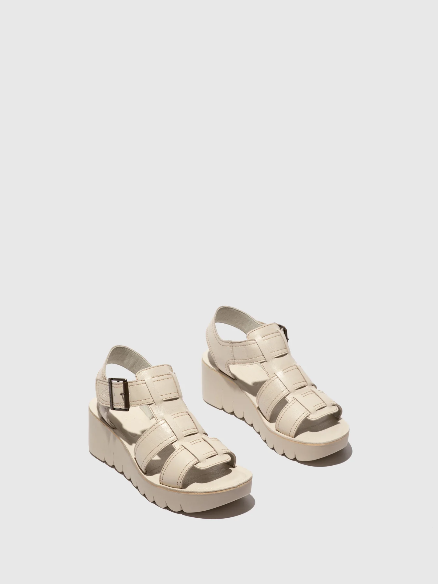 Sling-Back Sandals YUDD236FLY OFF WHITE - Image 2