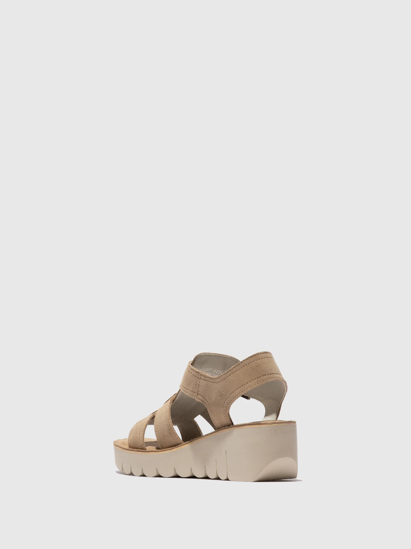 Sling-Back Sandals YUDD236FLY TAUPE - Image 3
