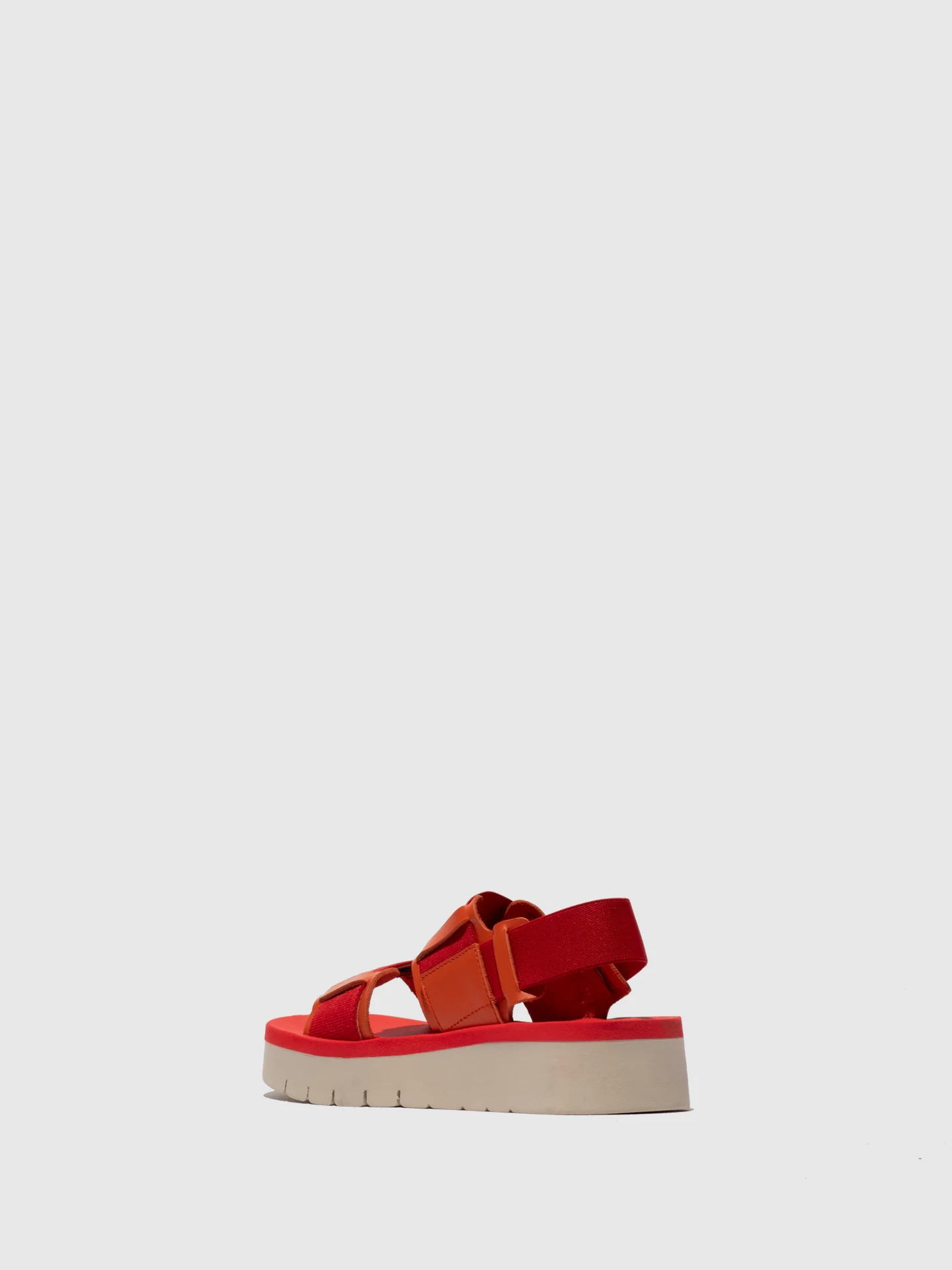 Sling-Back Sandals SORU277FLY SCARLET/RED/RED - Image 3