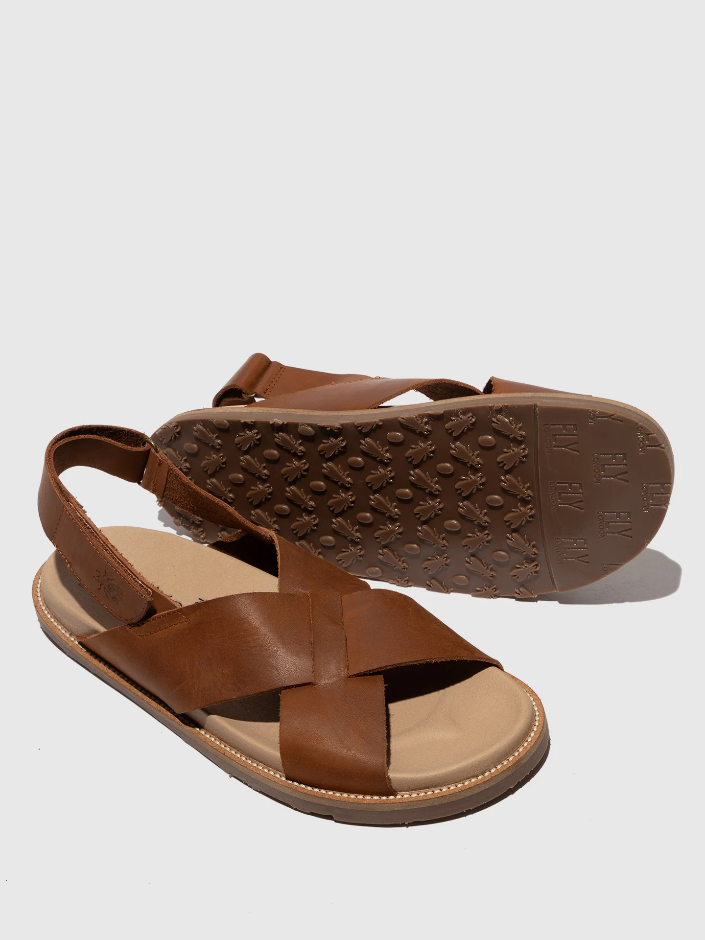 Sling-Back Sandals MARM391FLY CAMEL - Image 4