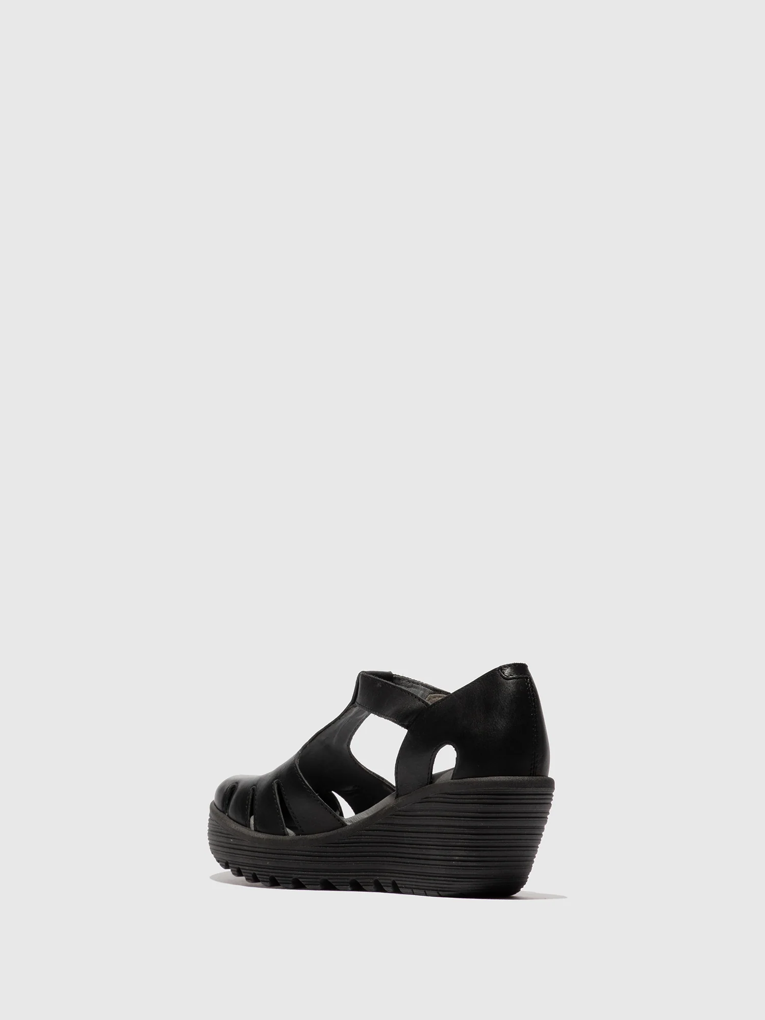 Velcro Sandals LETE395FLY BLACK - Image 3
