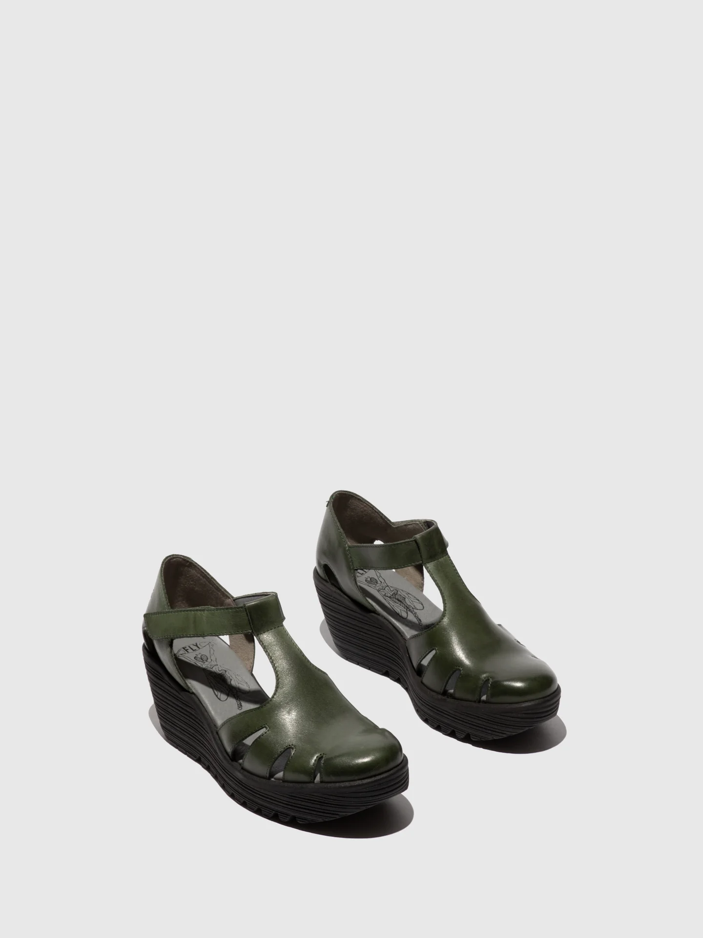 Velcro Sandals LETE395FLY GREEN - Image 2