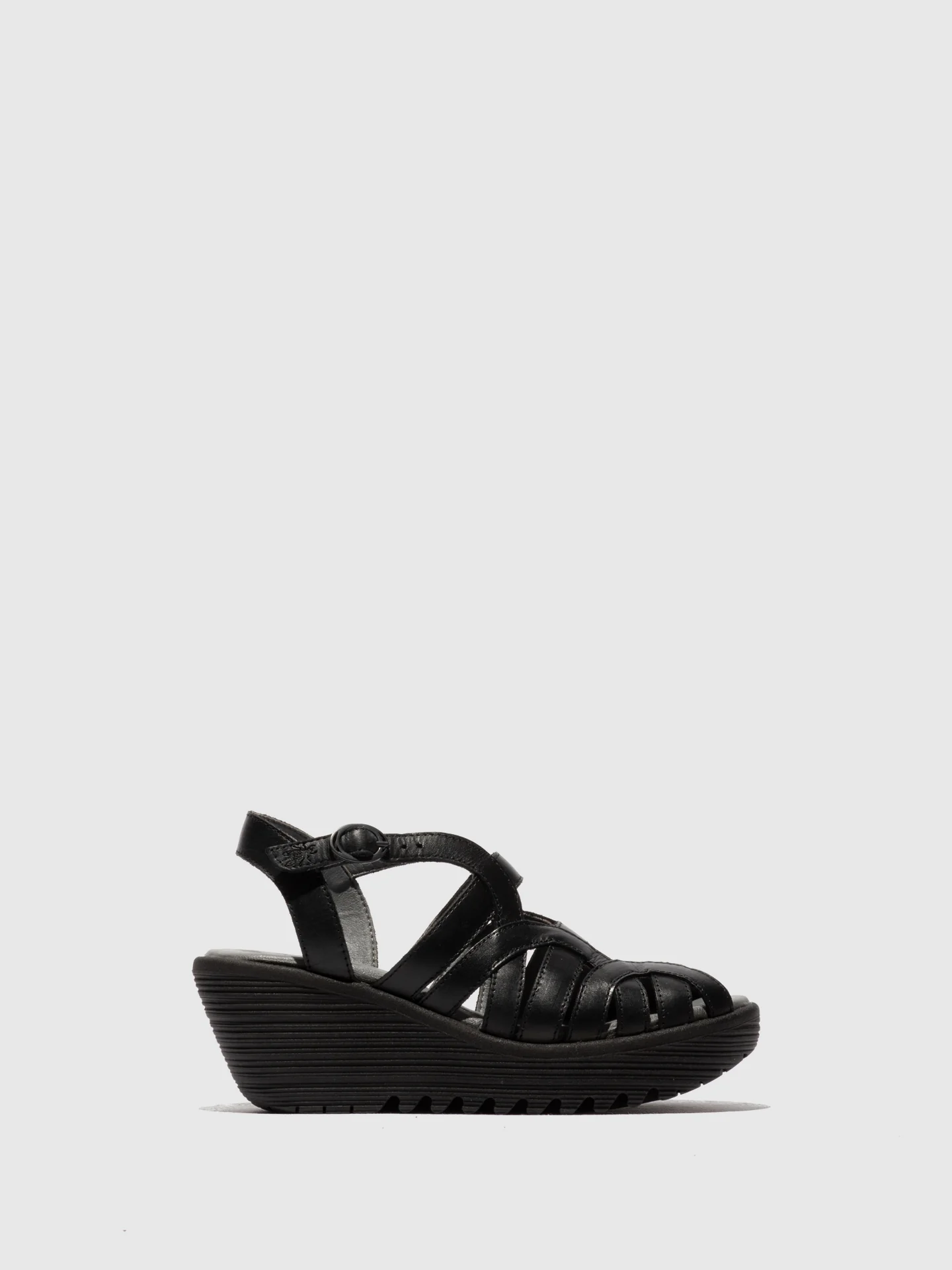 Buckle Sandals LEMY397FLY BLACK