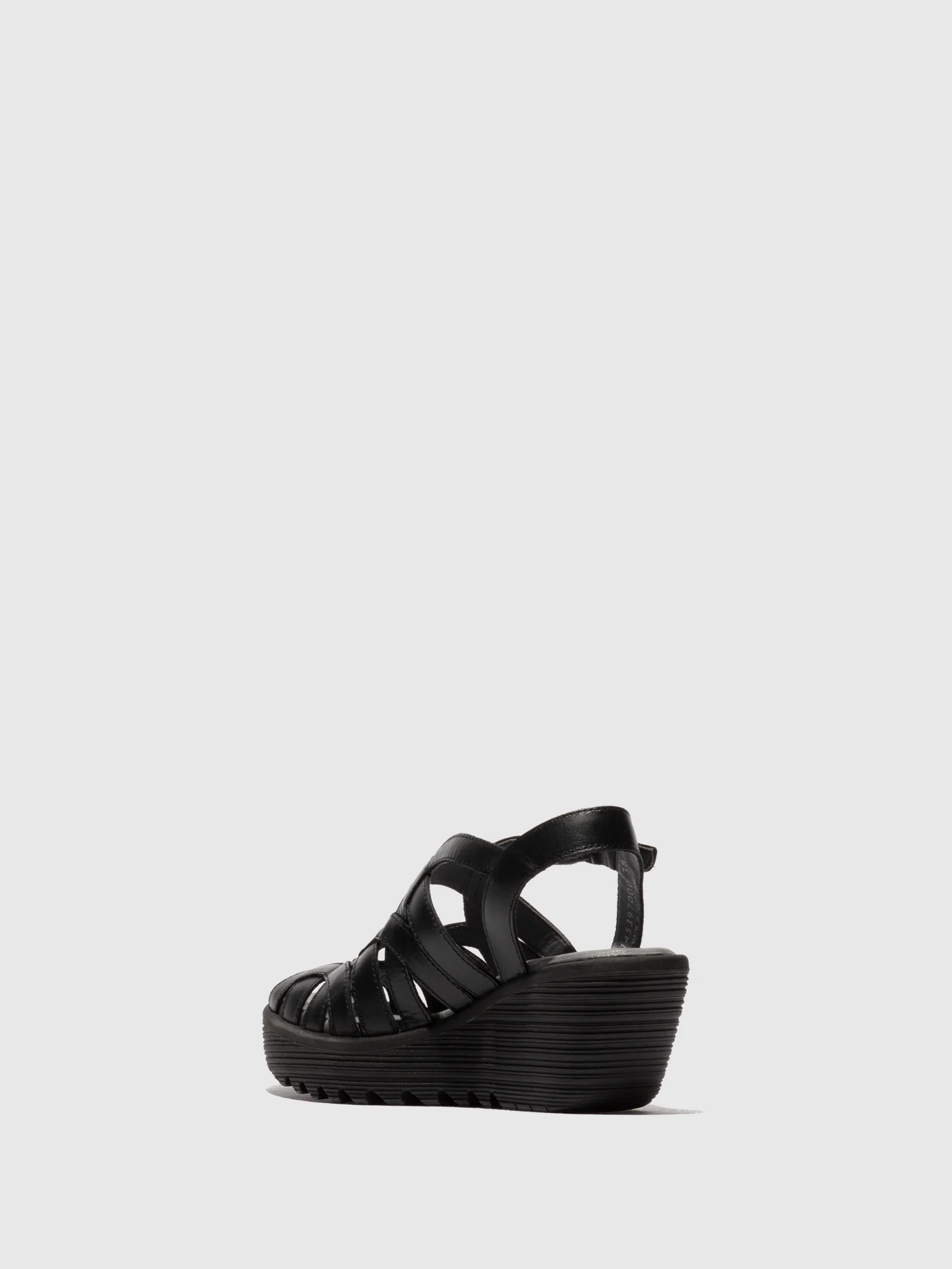 Buckle Sandals LEMY397FLY BLACK - Image 3