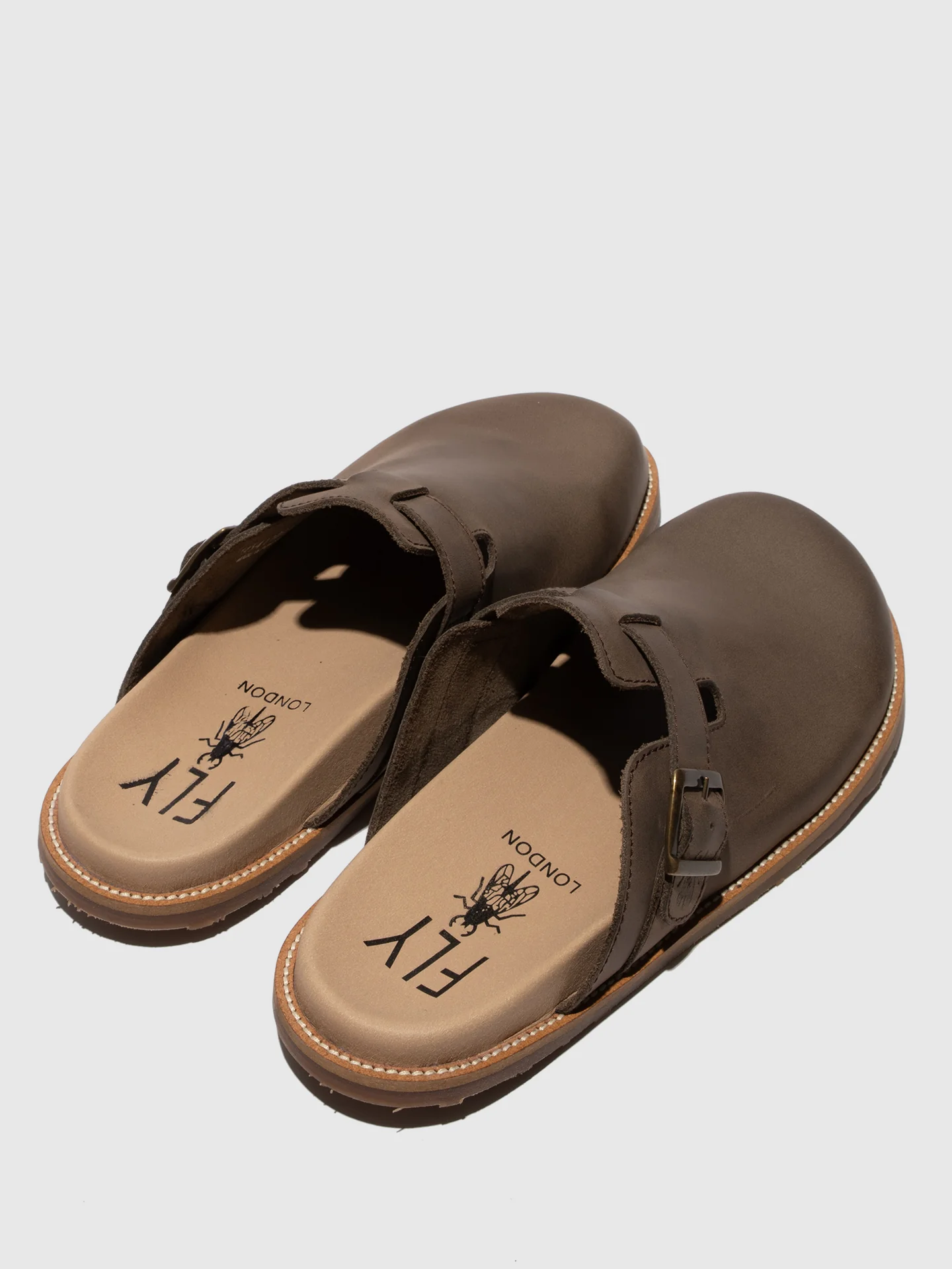 Slip-on Mules MIGS411FLY BROWN - Image 4