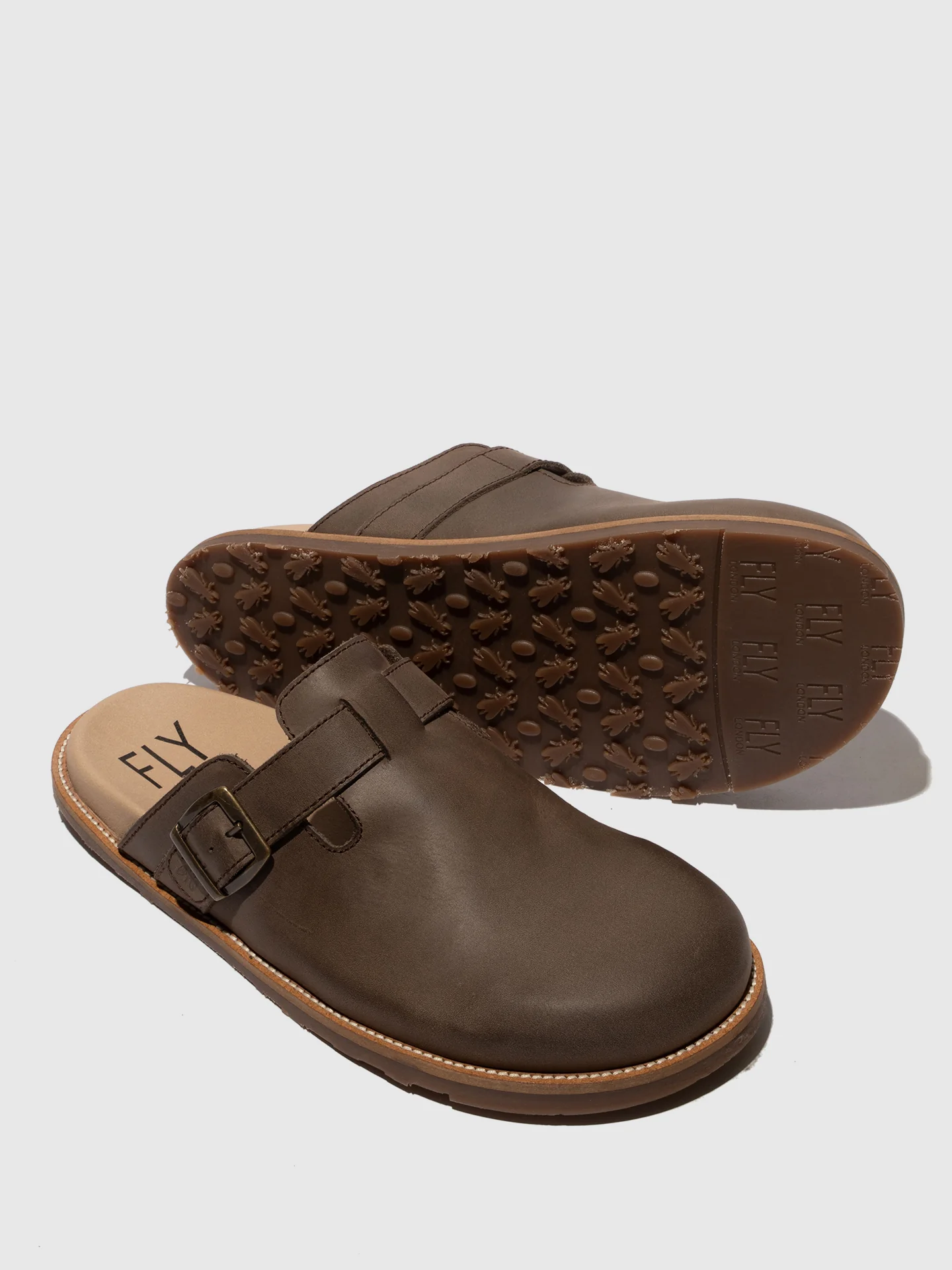 Slip-on Mules MIGS411FLY BROWN - Image 5