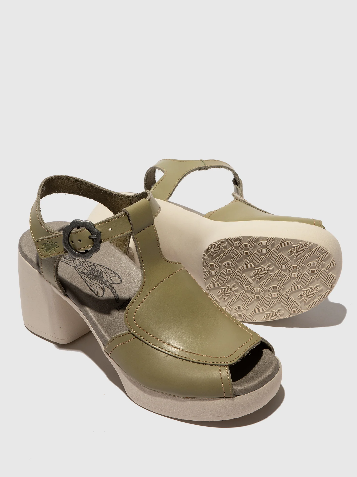 T-Strap Sandals FLIG419FLY SMOG - Image 4
