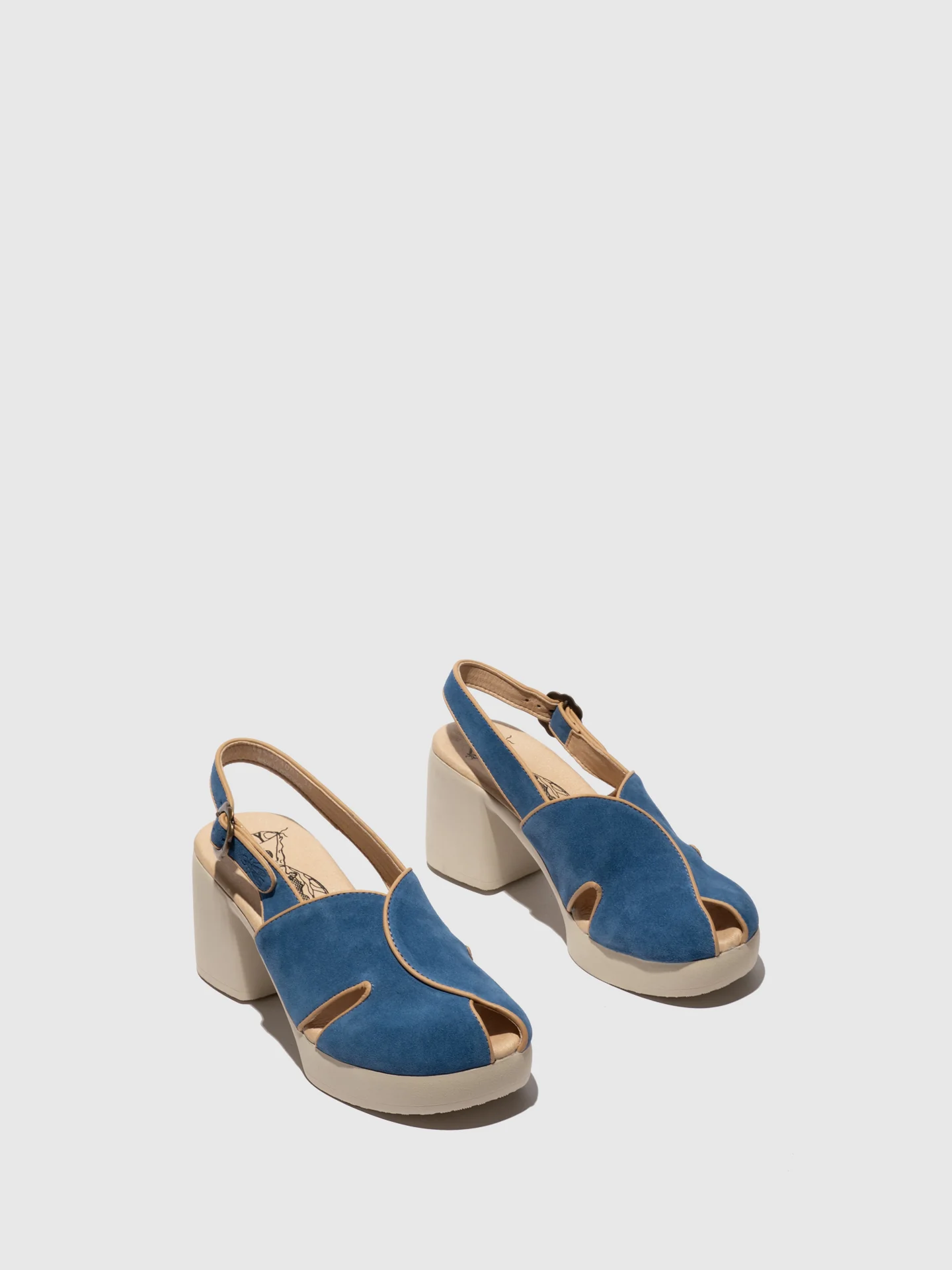 Sling-Back Sandals FORY424FLY BLUE - Image 2