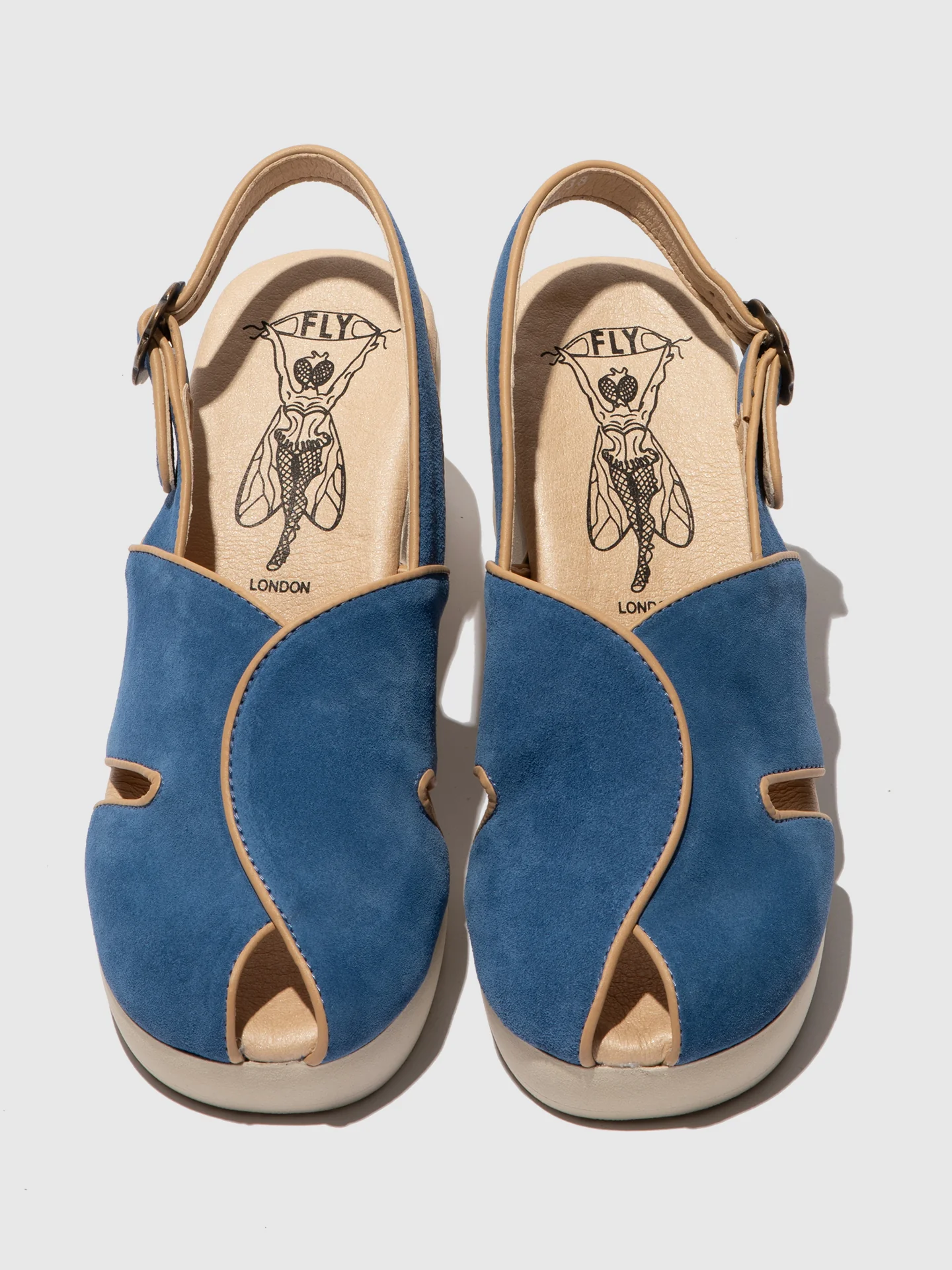 Sling-Back Sandals FORY424FLY BLUE - Image 5