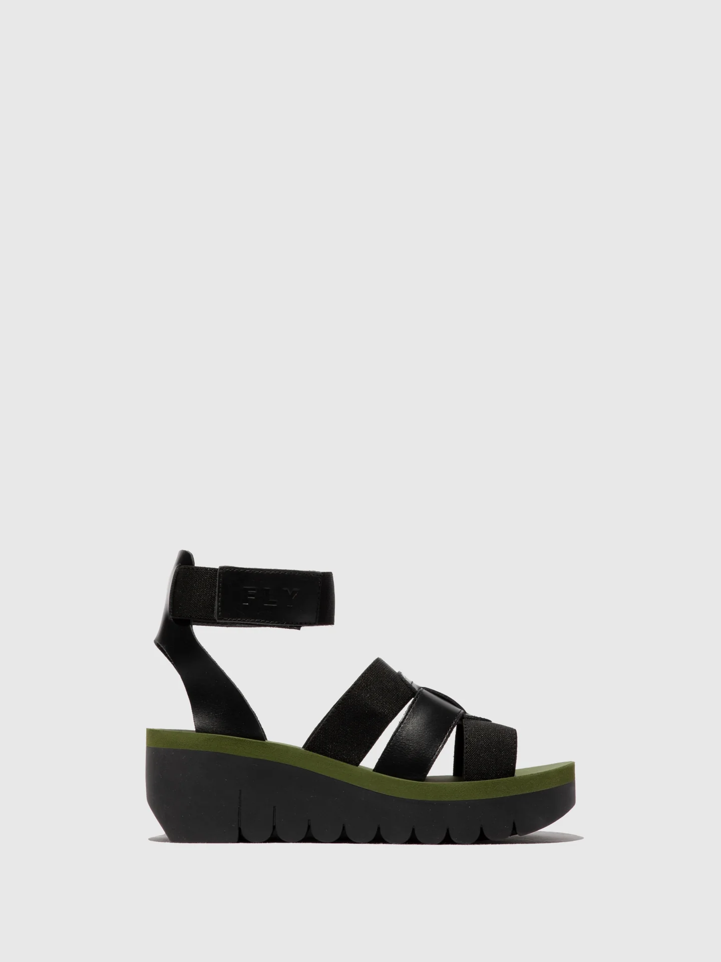 Strappy Sandals YORY430FLY BLACK
