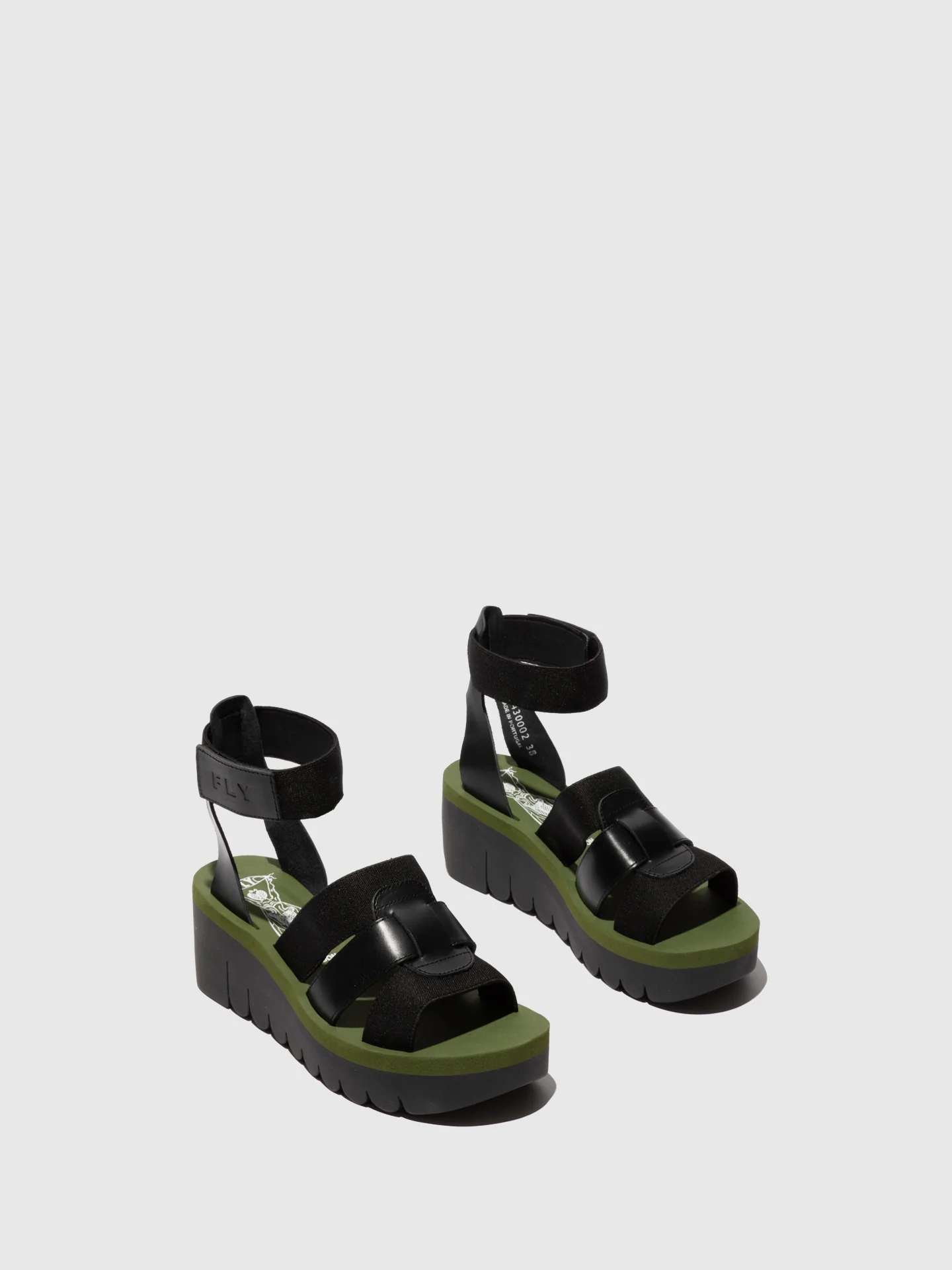 Strappy Sandals YORY430FLY BLACK - Image 2