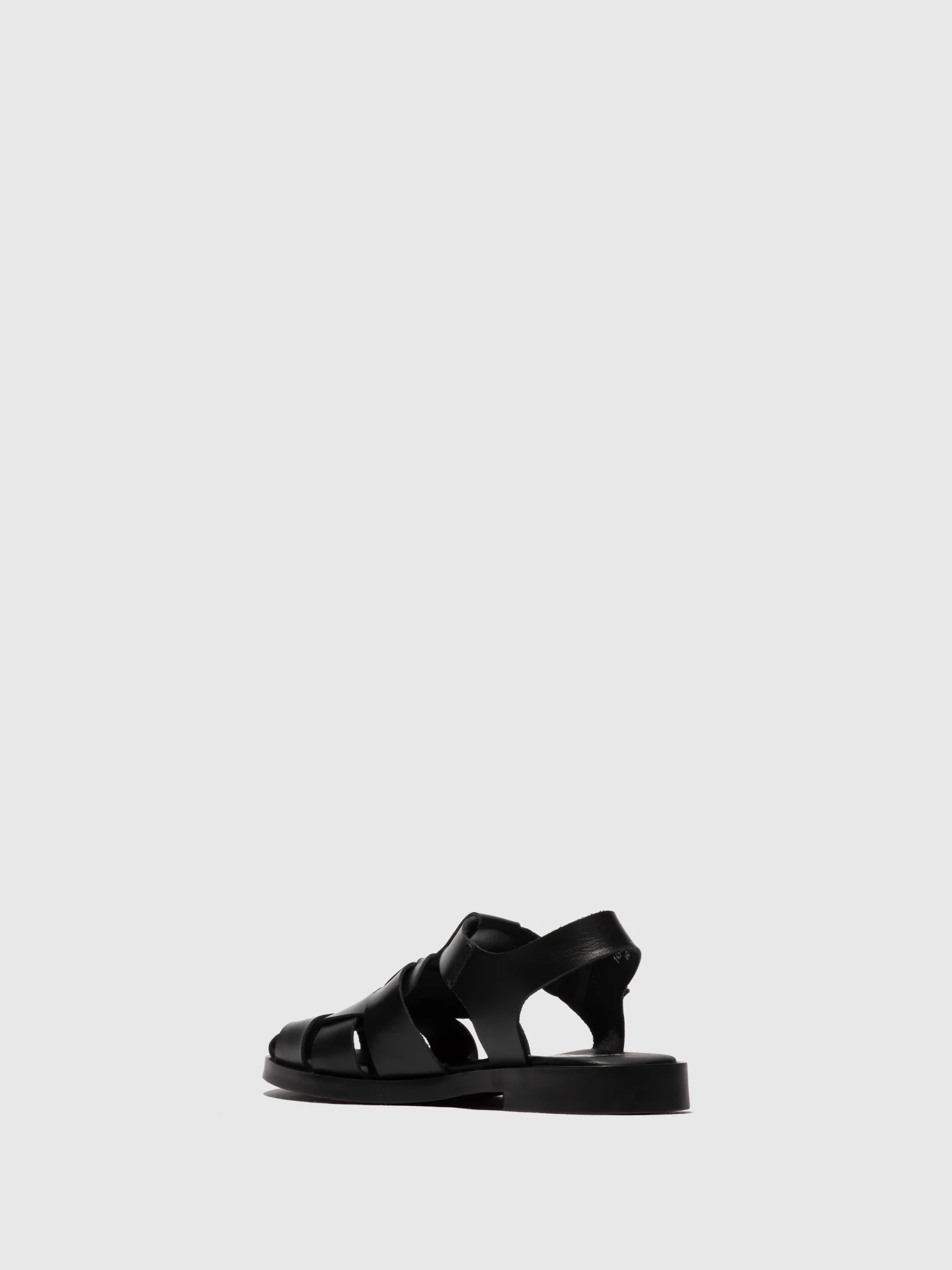 Buckle Sandals ARED437FLY BLACK - Image 3